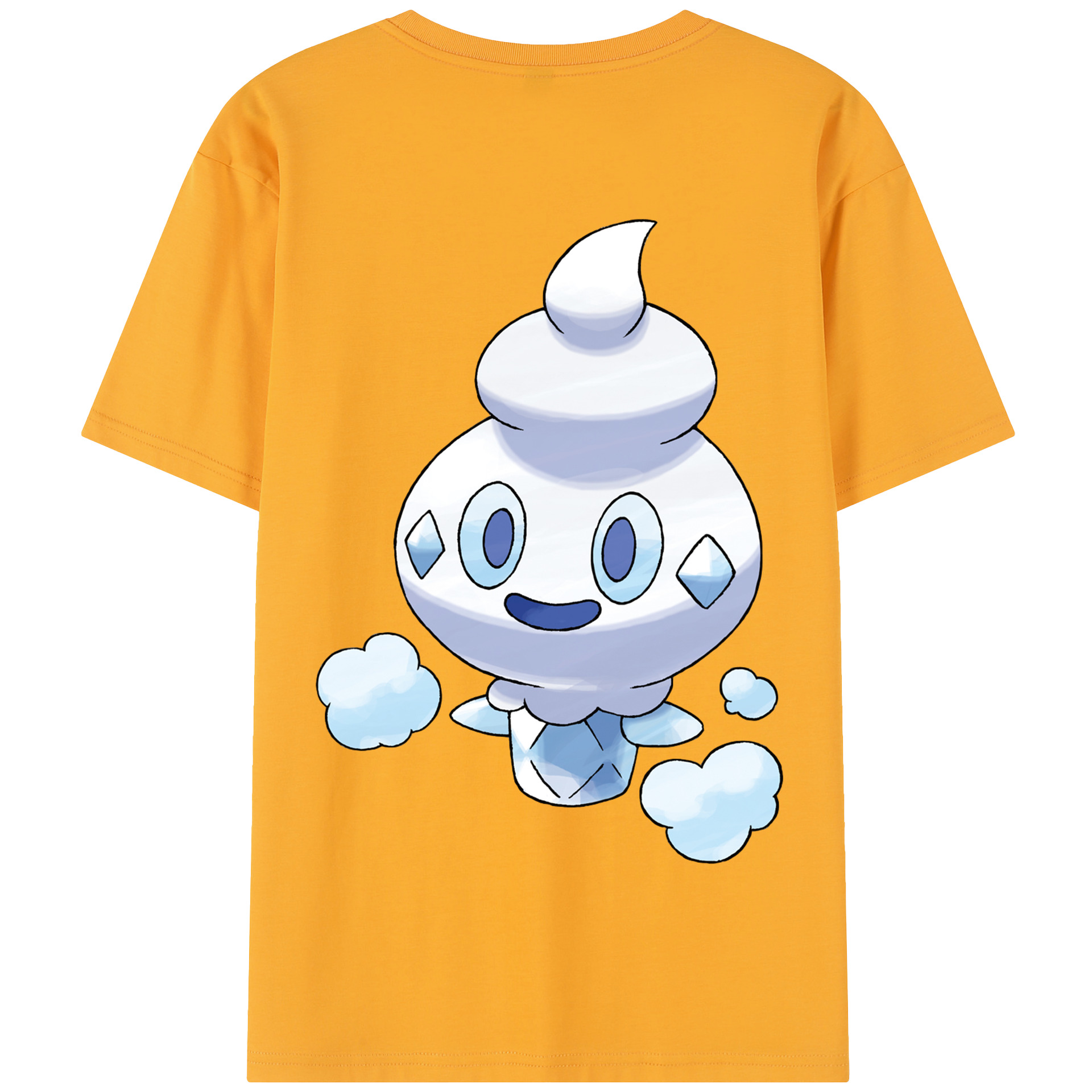 （画像用） ポケットモンスター Pokémon 綿100％半袖Tシャツ（背面プリント）