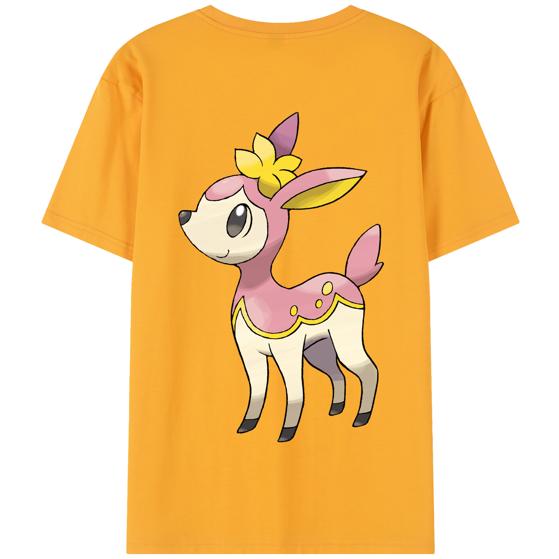 （画像用） ポケットモンスター Pokémon 綿100％半袖Tシャツ（背面プリント）
