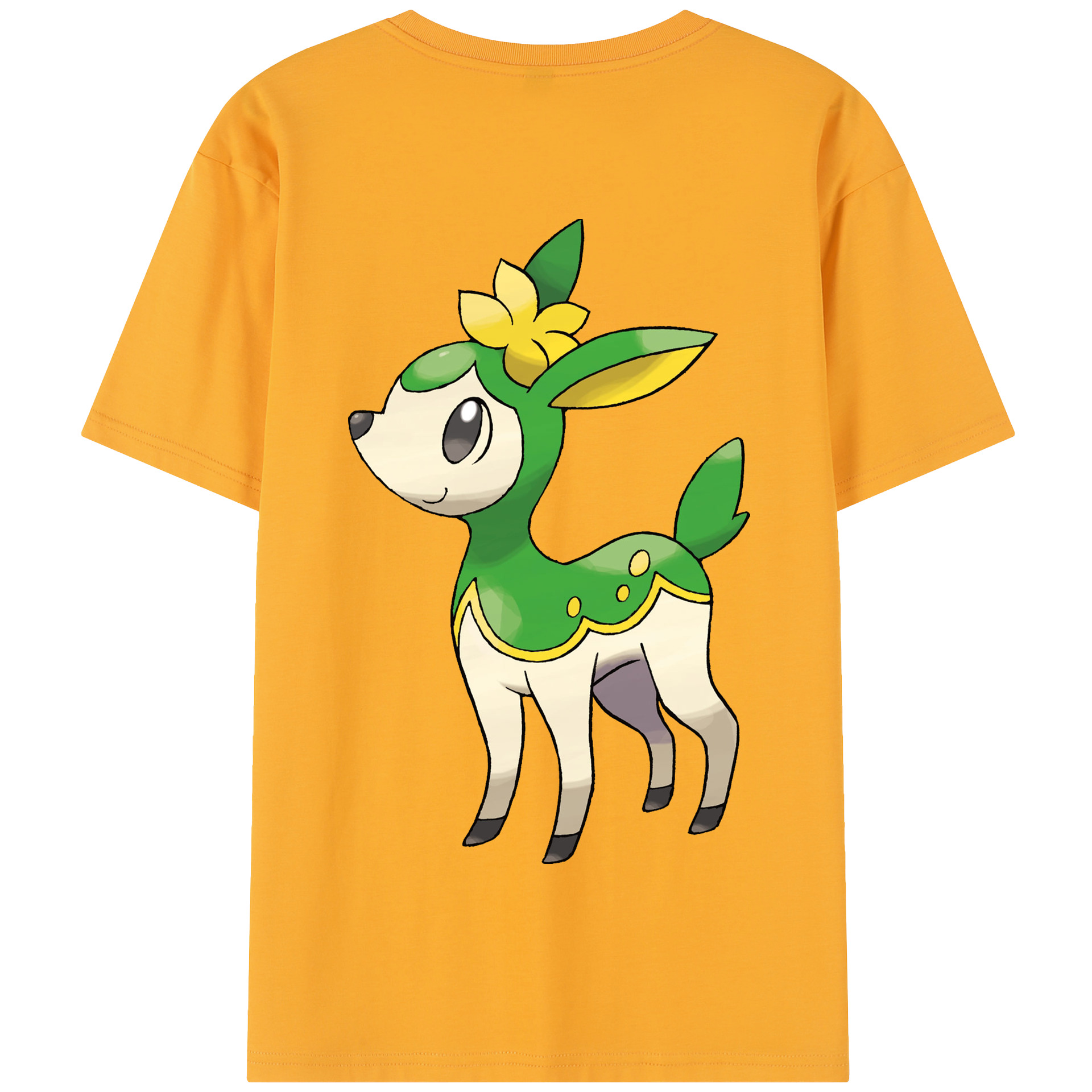（画像用） ポケットモンスター Pokémon 綿100％半袖Tシャツ（背面プリント）