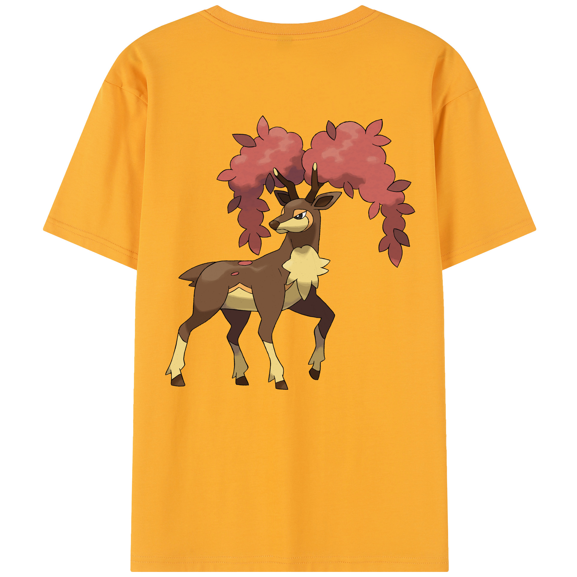 （画像用） ポケットモンスター Pokémon 綿100％半袖Tシャツ（背面プリント）