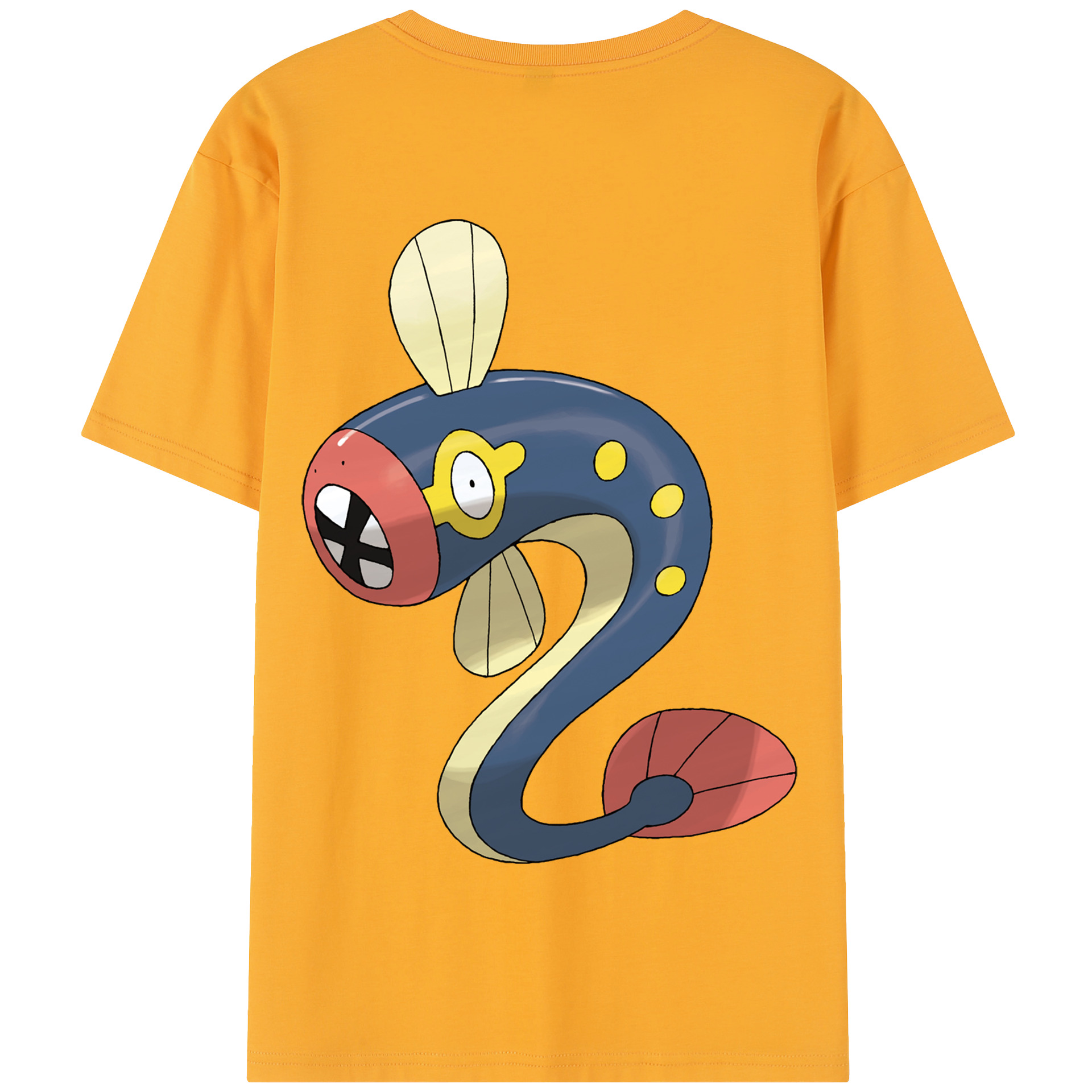 （画像用） ポケットモンスター Pokémon 綿100％半袖Tシャツ（背面プリント）