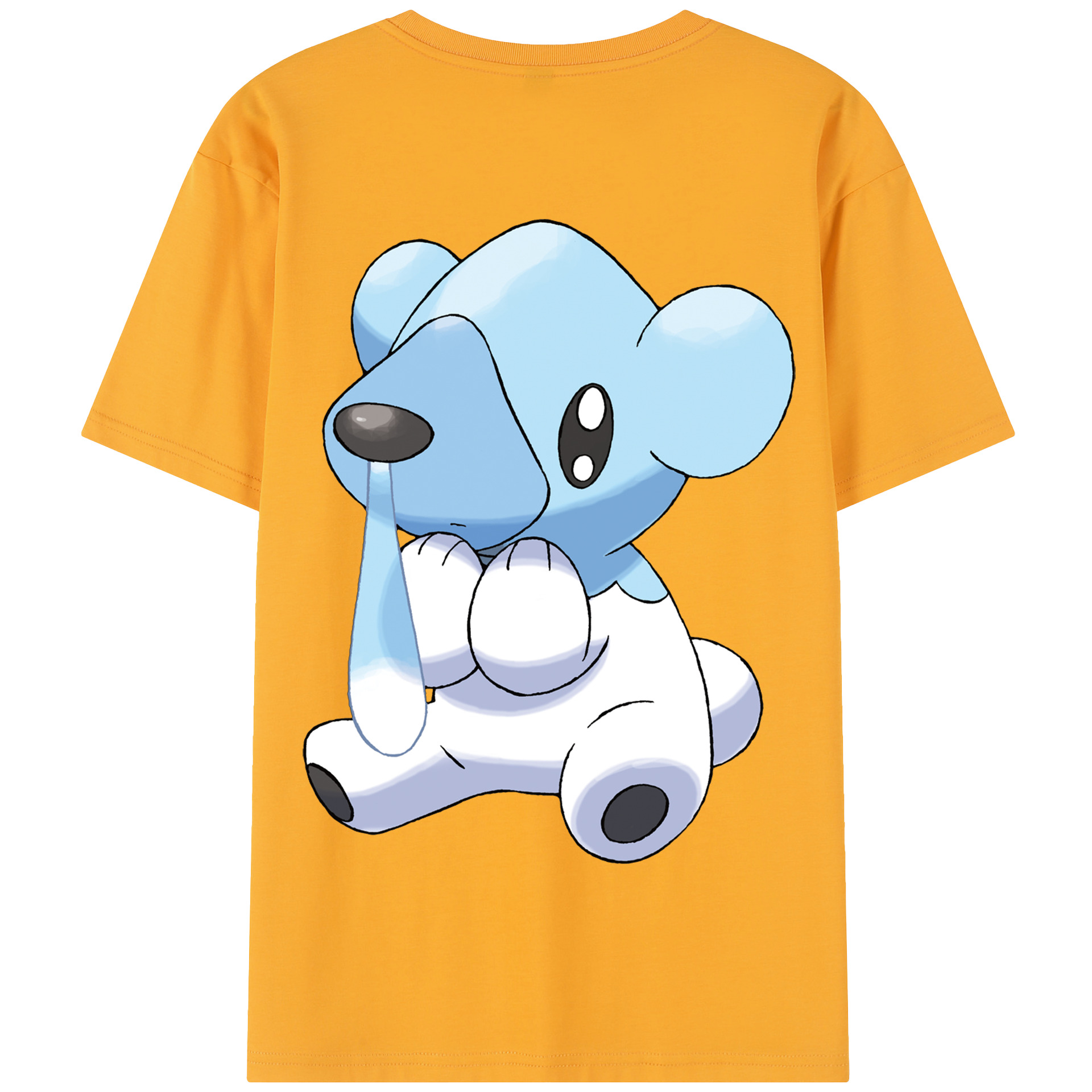 （画像用） ポケットモンスター Pokémon 綿100％半袖Tシャツ（背面プリント）