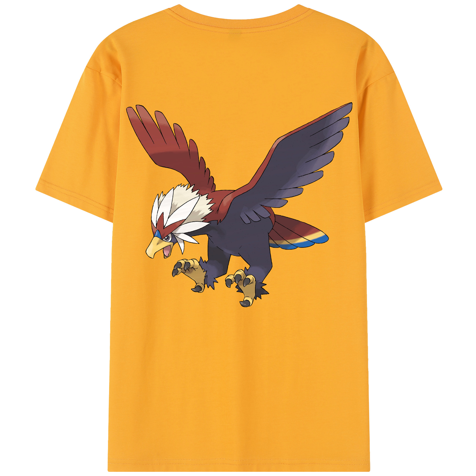 （画像用） ポケットモンスター Pokémon 綿100％半袖Tシャツ（背面プリント）