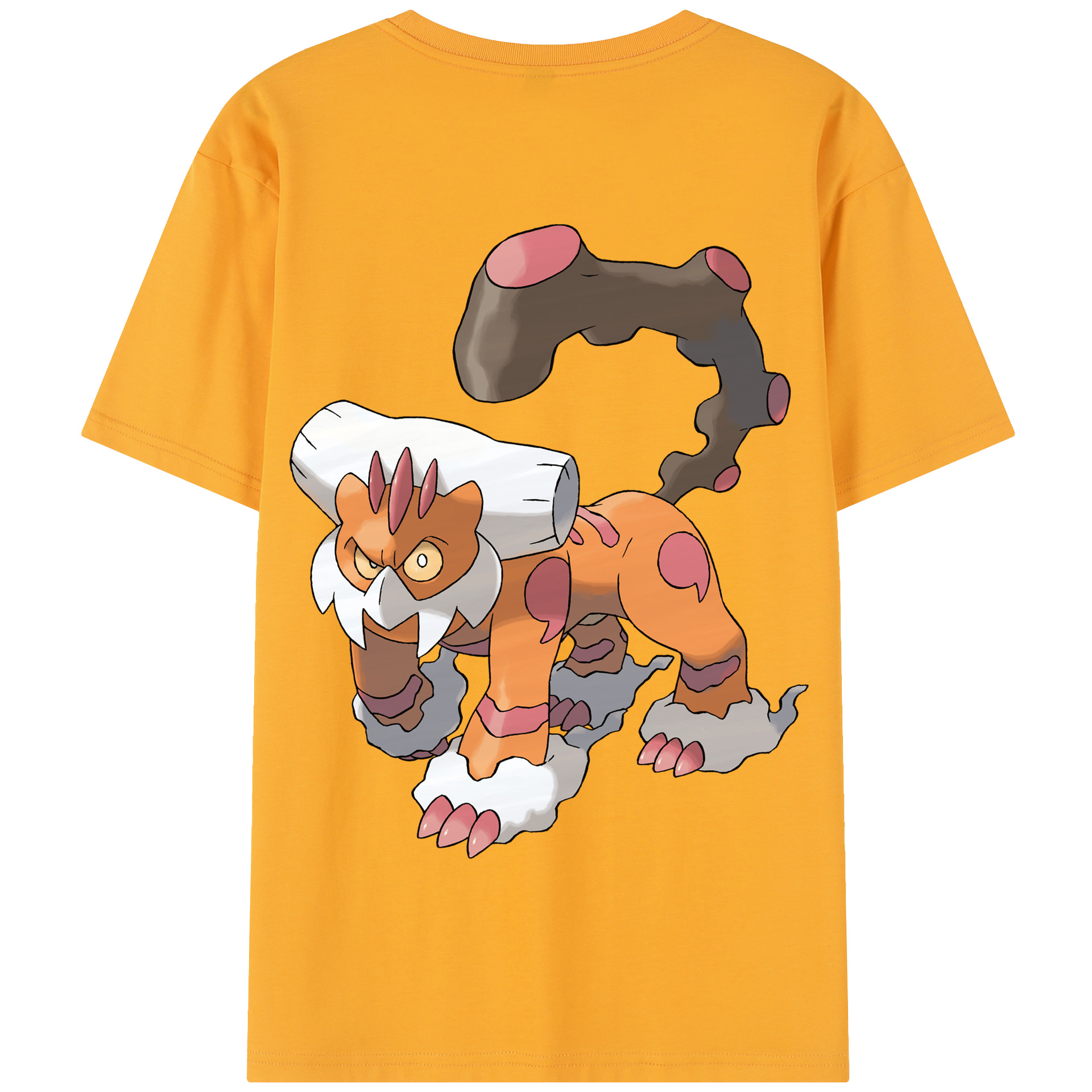 （画像用） ポケットモンスター Pokémon 綿100％半袖Tシャツ（背面プリント）