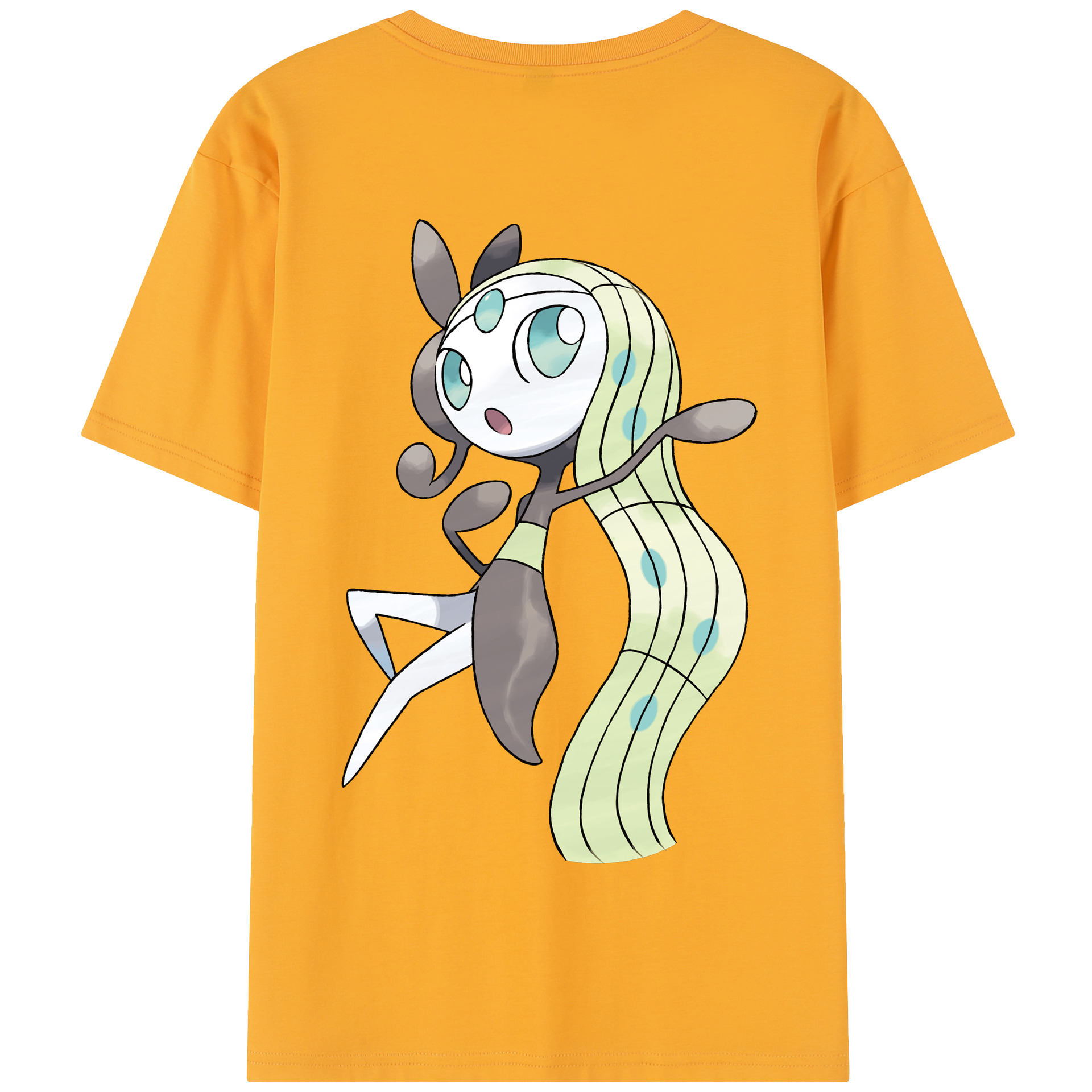 （画像用） ポケットモンスター Pokémon 綿100％半袖Tシャツ（背面プリント）