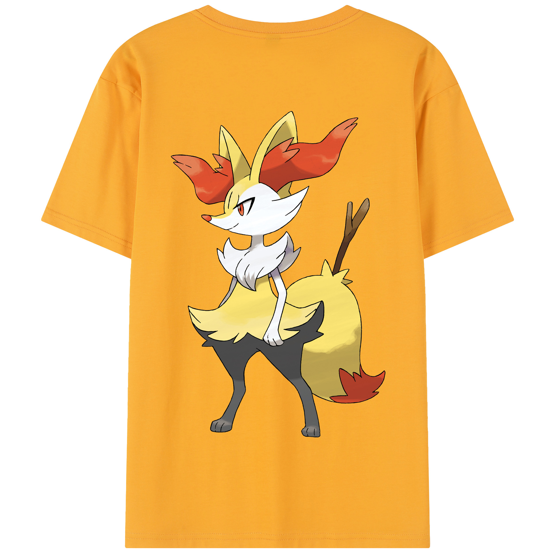 （画像用） ポケットモンスター Pokémon 綿100％半袖Tシャツ（背面プリント）