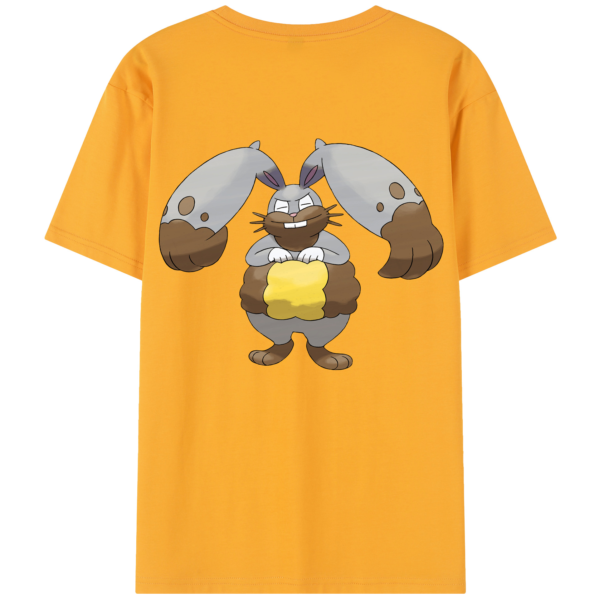 （画像用） ポケットモンスター Pokémon 綿100％半袖Tシャツ（背面プリント）