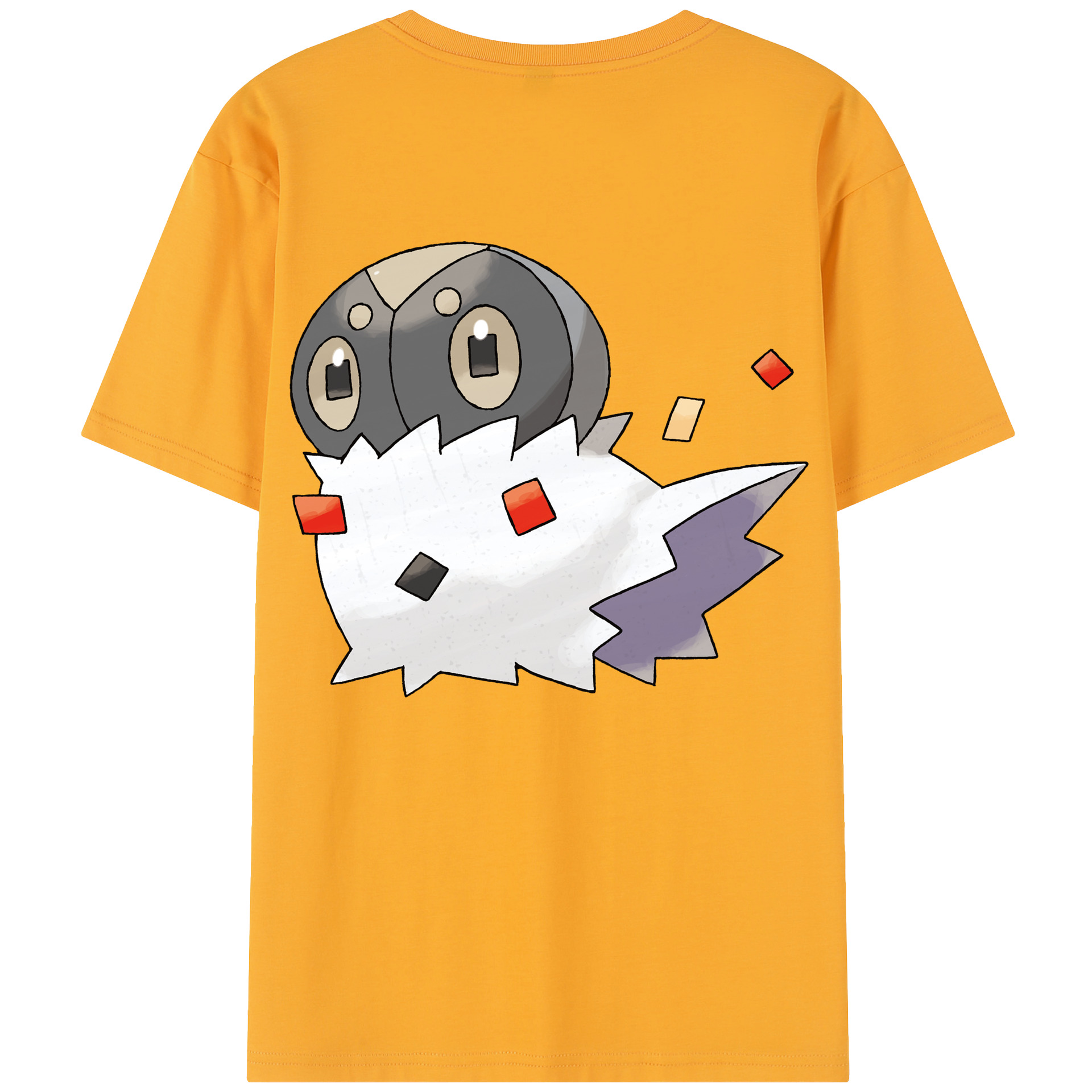 （画像用） ポケットモンスター Pokémon 綿100％半袖Tシャツ（背面プリント）