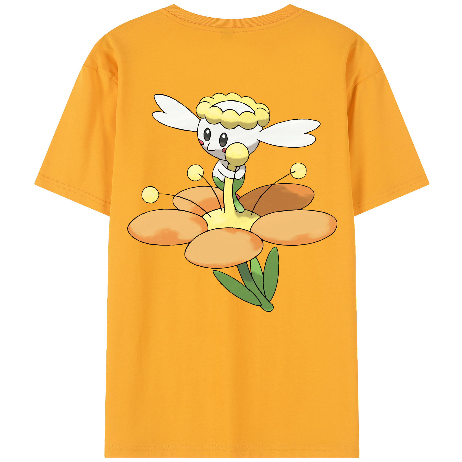 （画像用） ポケットモンスター Pokémon 綿100％半袖Tシャツ（背面プリント）