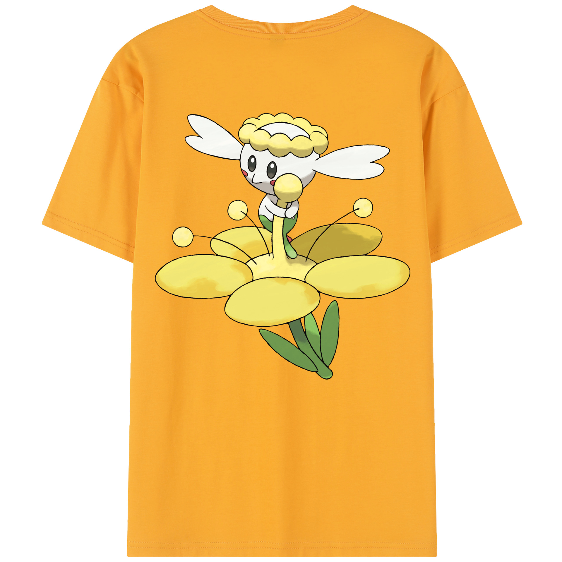 （画像用） ポケットモンスター Pokémon 綿100％半袖Tシャツ（背面プリント）
