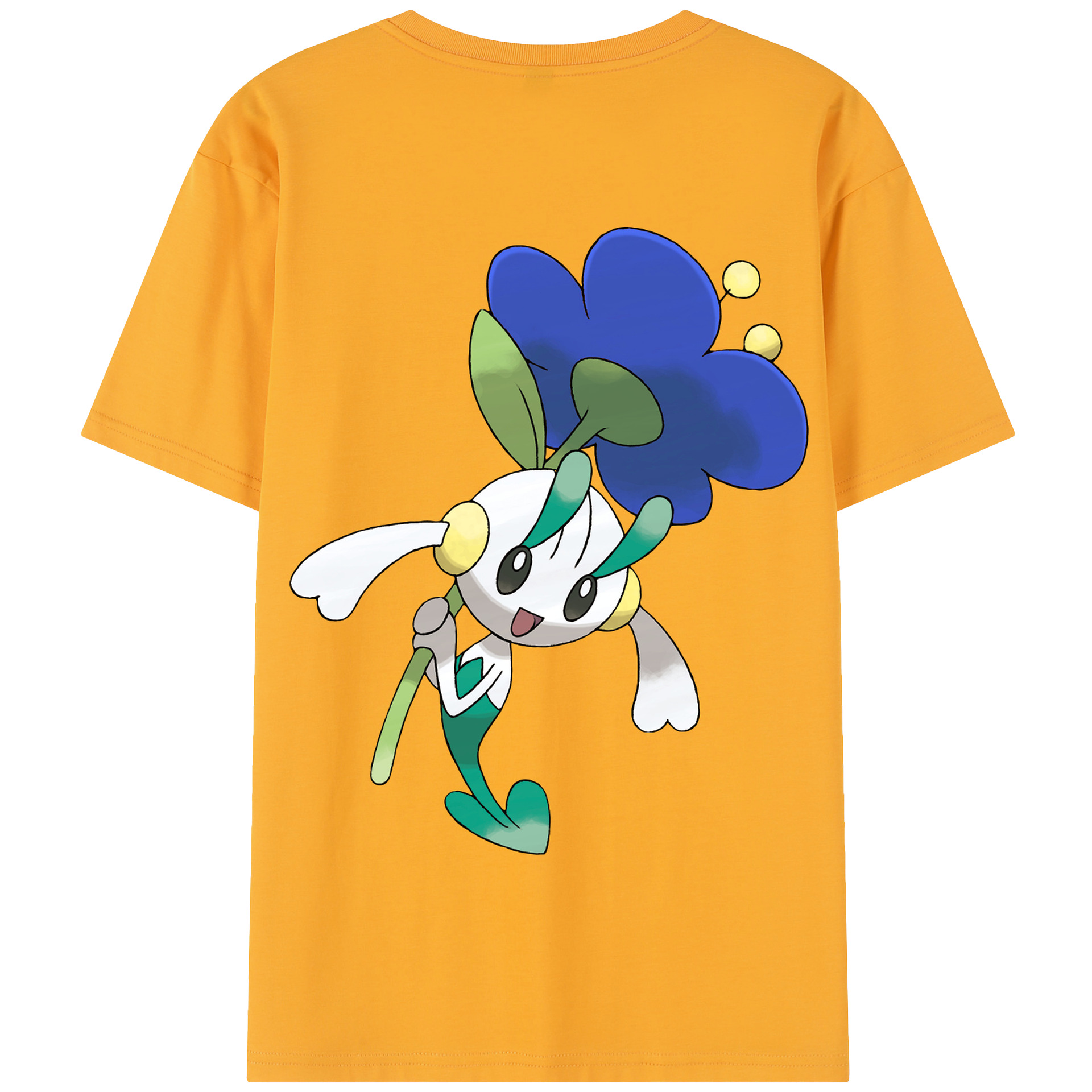 （画像用） ポケットモンスター Pokémon 綿100％半袖Tシャツ（背面プリント）