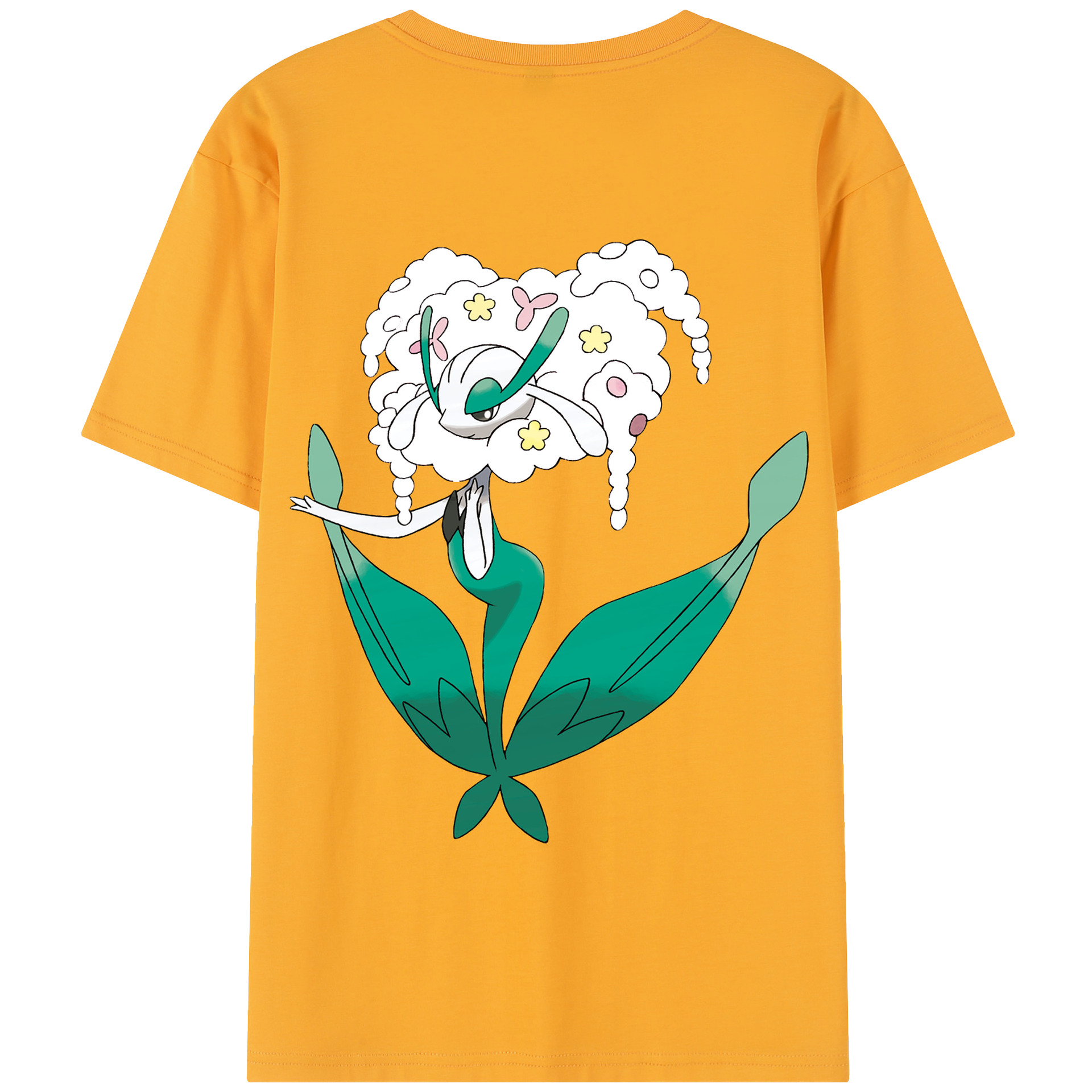 （画像用） ポケットモンスター Pokémon 綿100％半袖Tシャツ（背面プリント）