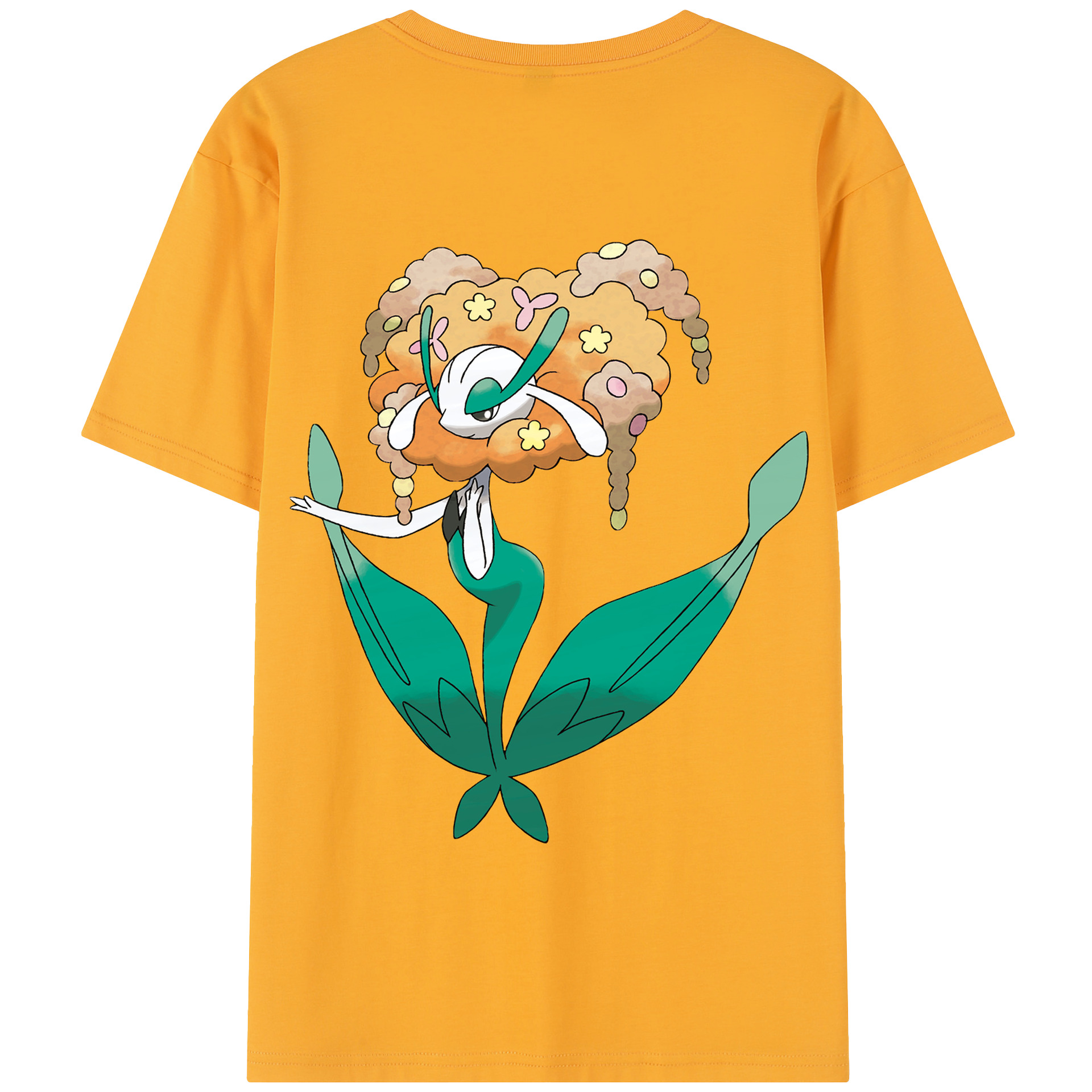 （画像用） ポケットモンスター Pokémon 綿100％半袖Tシャツ（背面プリント）