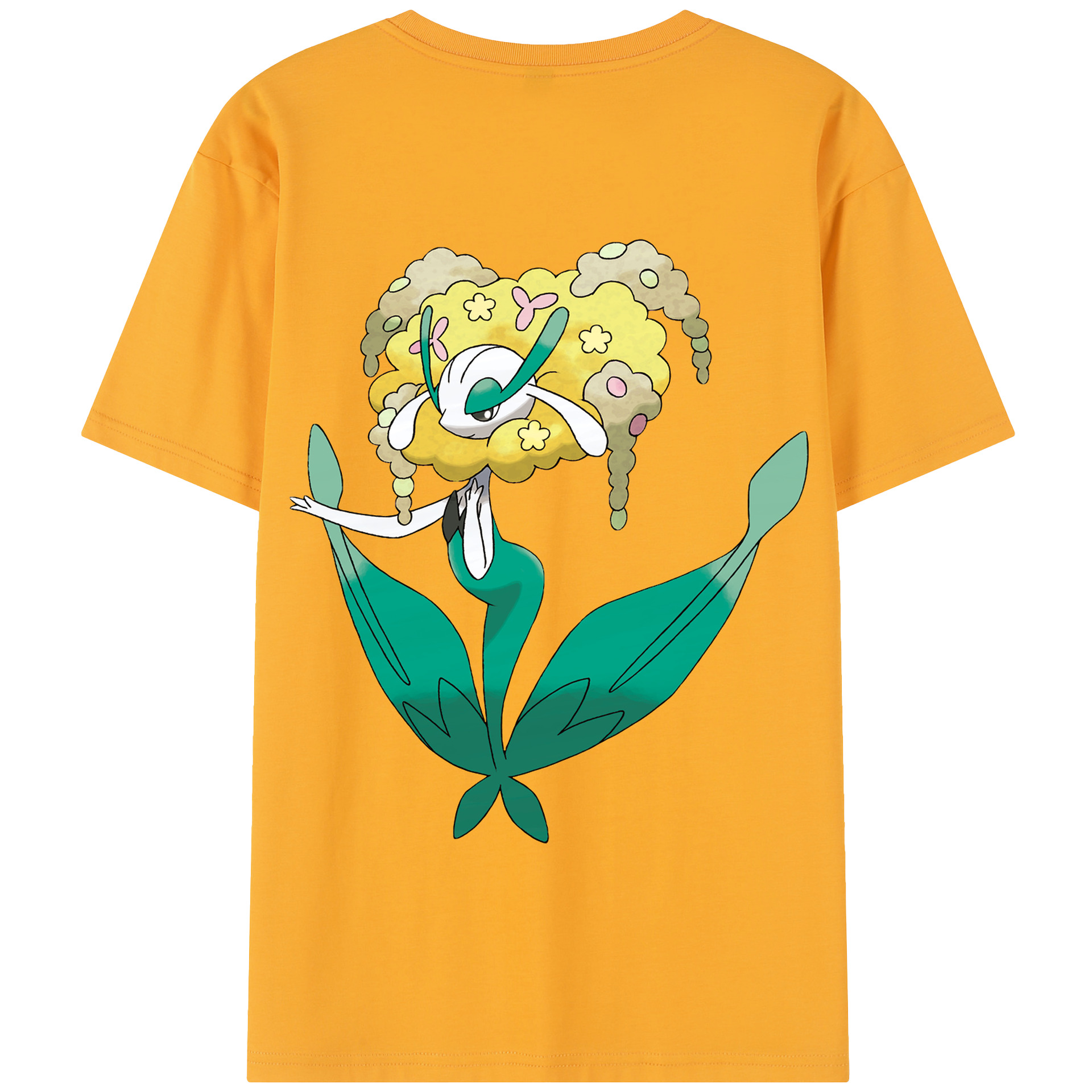 （画像用） ポケットモンスター Pokémon 綿100％半袖Tシャツ（背面プリント）