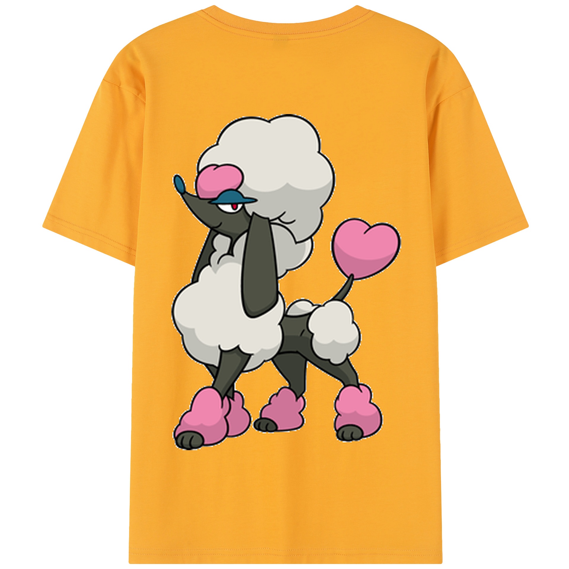 （画像用） ポケットモンスター Pokémon 綿100％半袖Tシャツ（背面プリント）