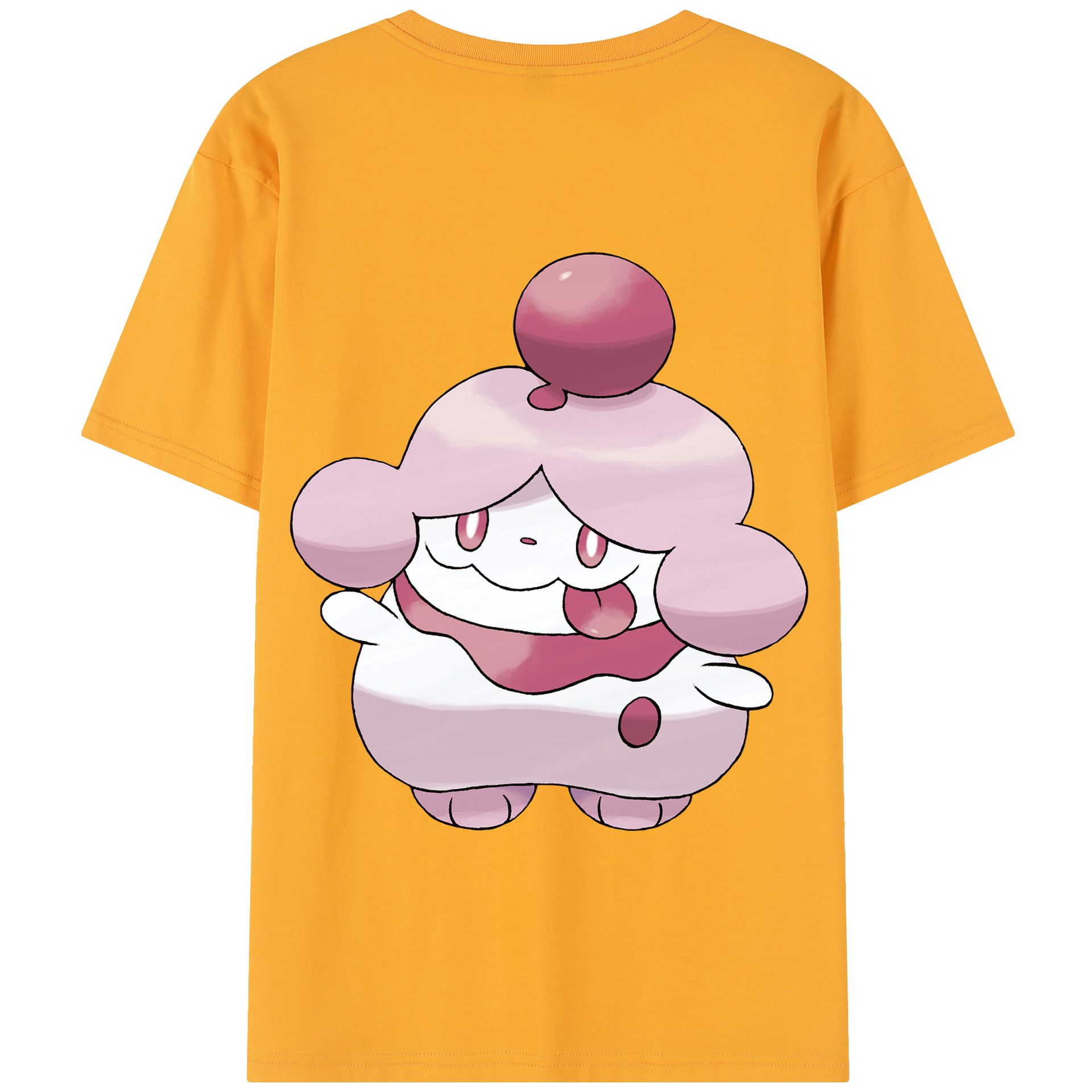 （画像用） ポケットモンスター Pokémon 綿100％半袖Tシャツ（背面プリント）
