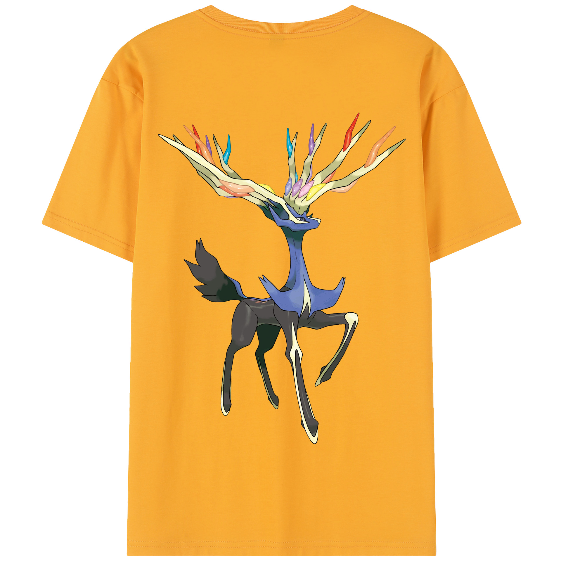 （画像用） ポケットモンスター Pokémon 綿100％半袖Tシャツ（背面プリント）