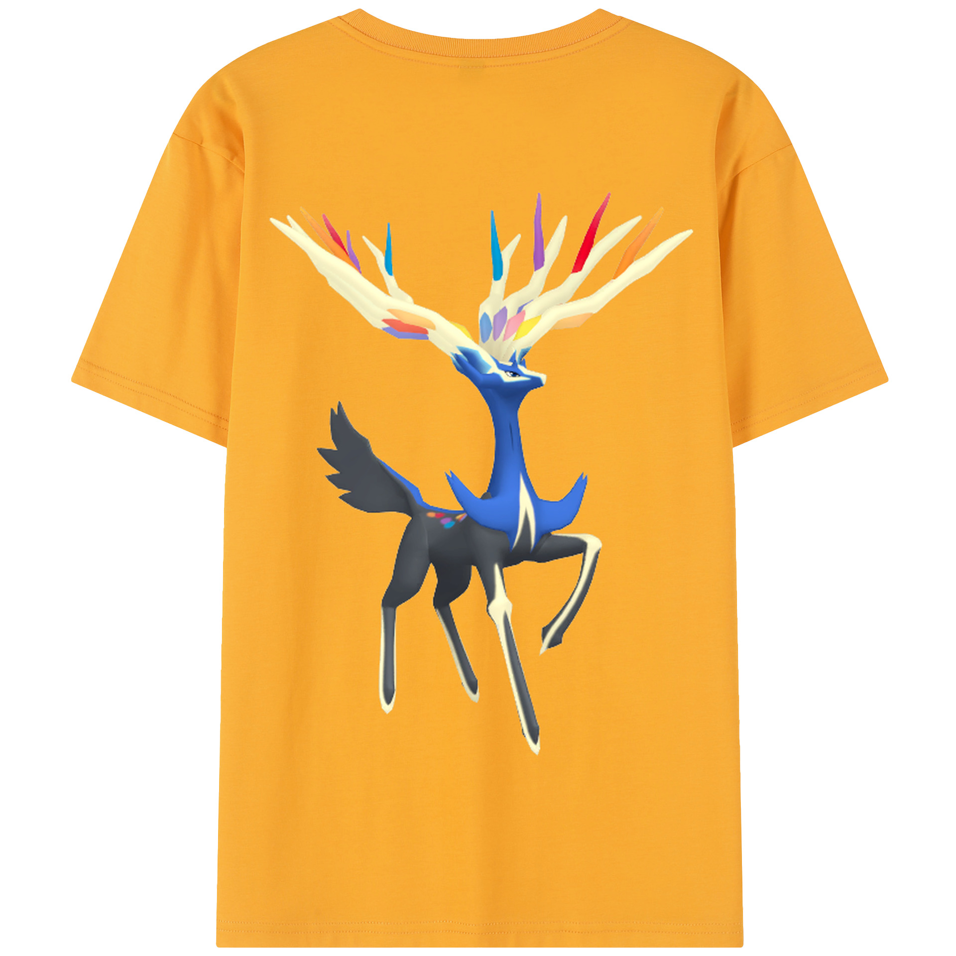 （画像用） ポケットモンスター Pokémon 綿100％半袖Tシャツ（背面プリント）