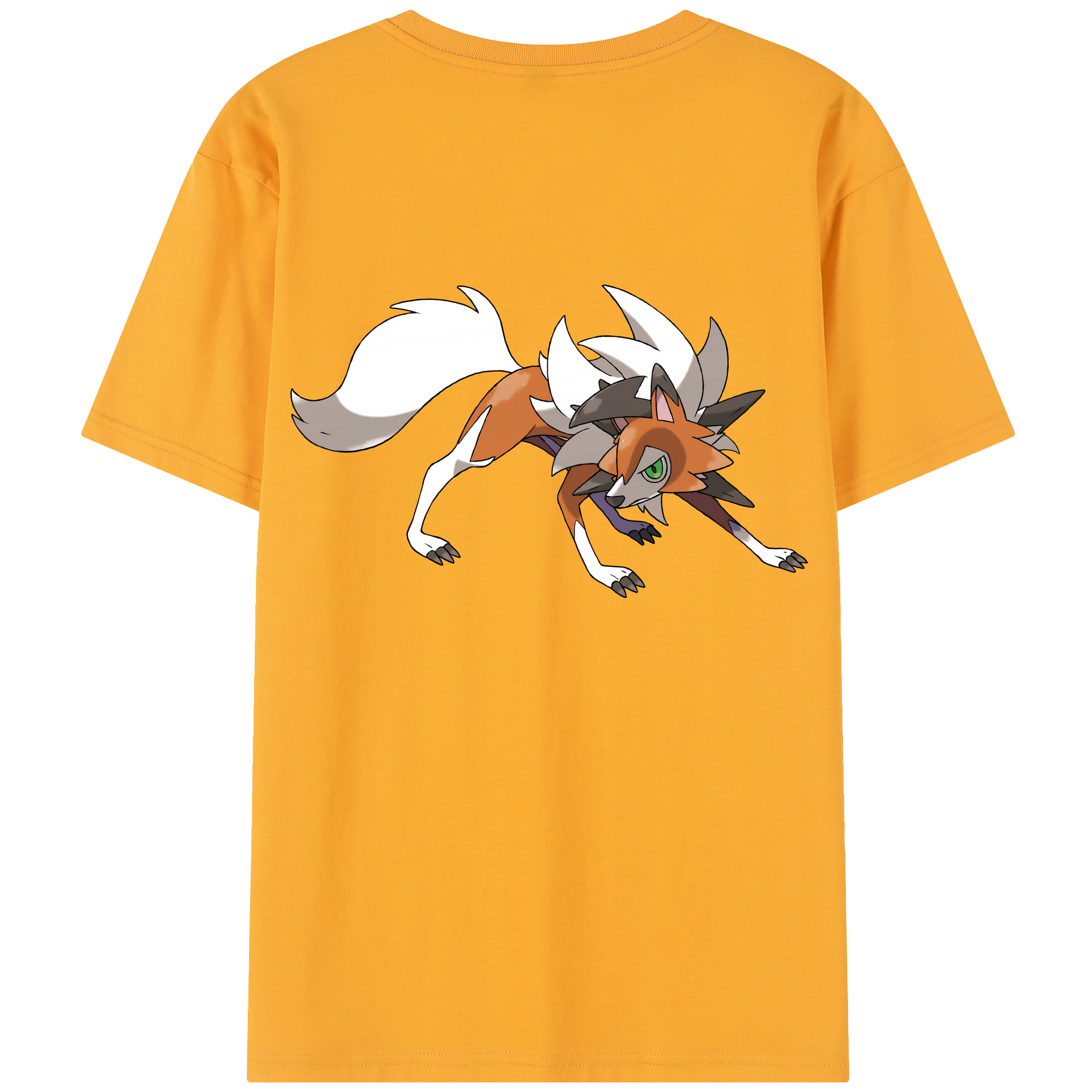 （画像用） ポケットモンスター Pokémon 綿100％半袖Tシャツ（背面プリント）