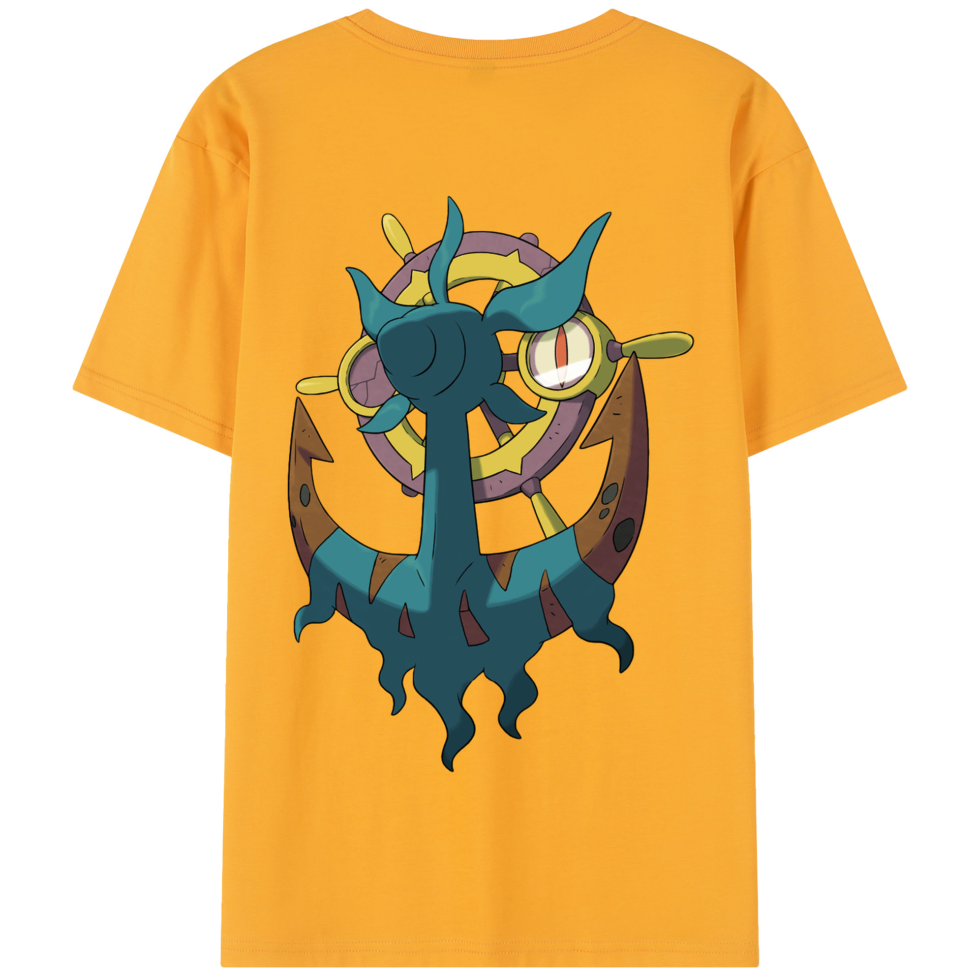 （画像用） ポケットモンスター Pokémon 綿100％半袖Tシャツ（背面プリント）