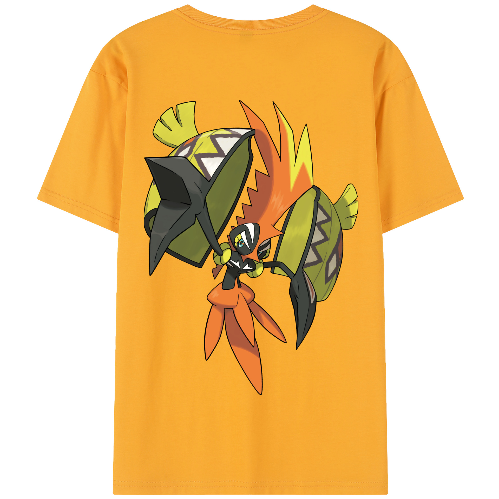 （画像用） ポケットモンスター Pokémon 綿100％半袖Tシャツ（背面プリント）