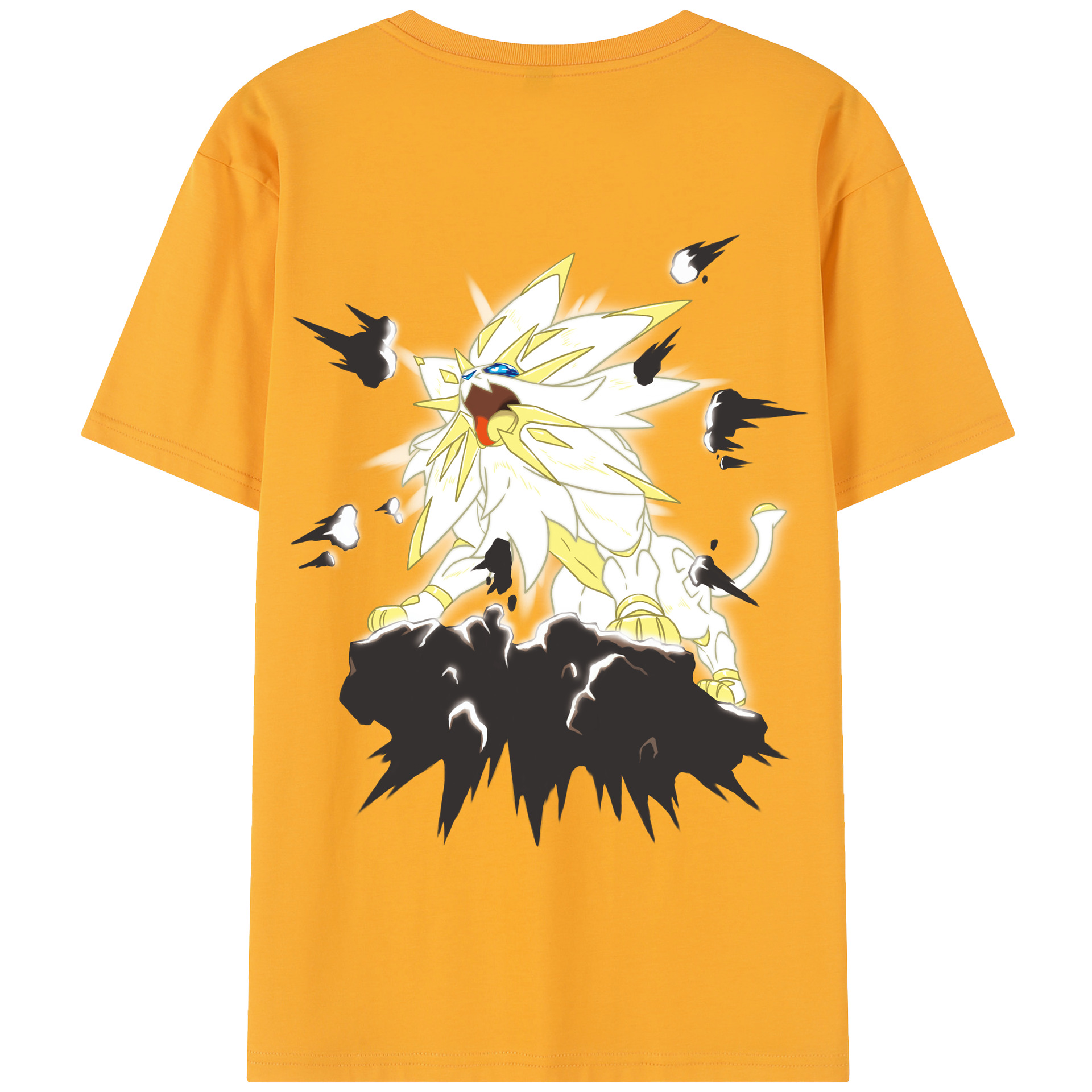 （画像用） ポケットモンスター Pokémon 綿100％半袖Tシャツ（背面プリント）