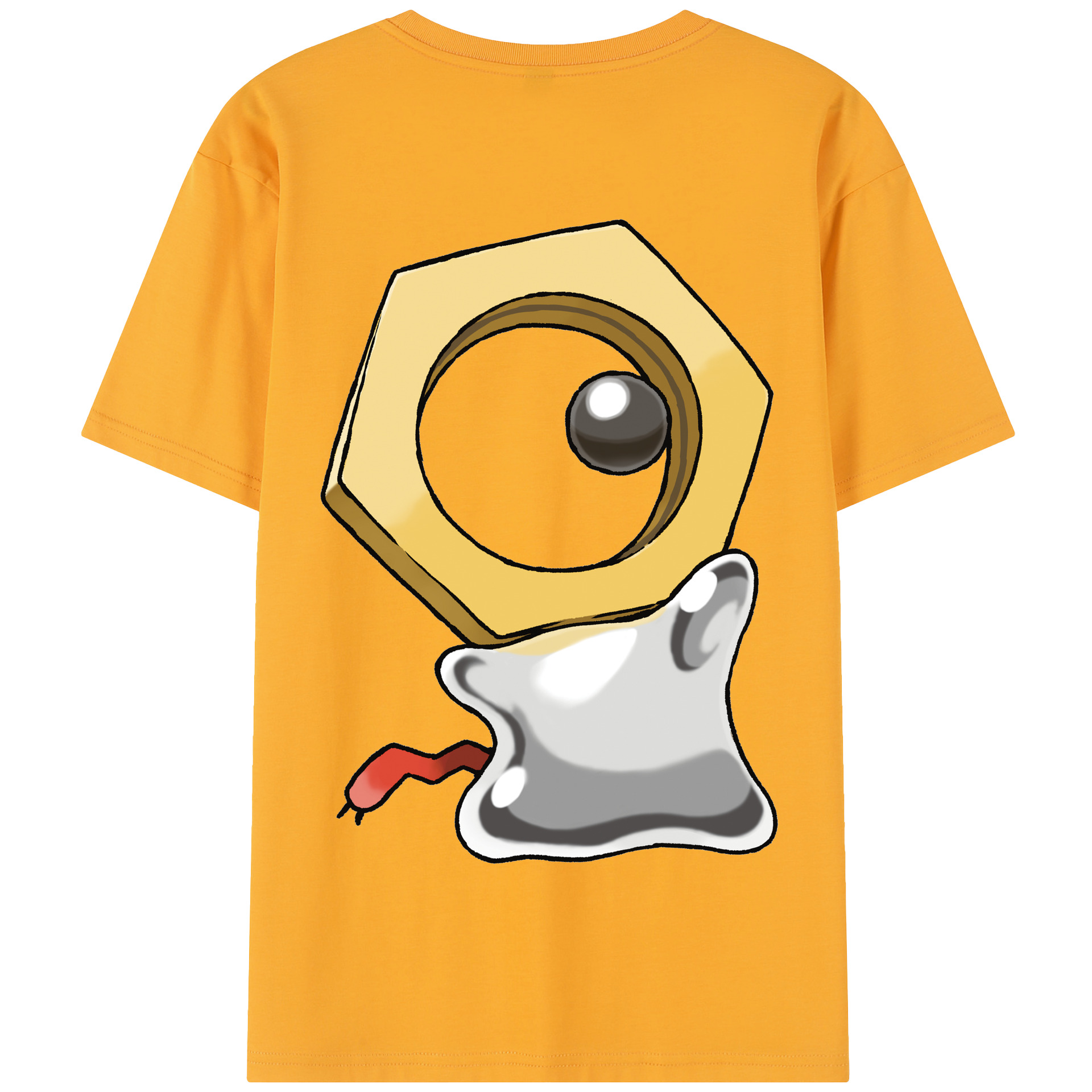 （画像用） ポケットモンスター Pokémon 綿100％半袖Tシャツ（背面プリント）