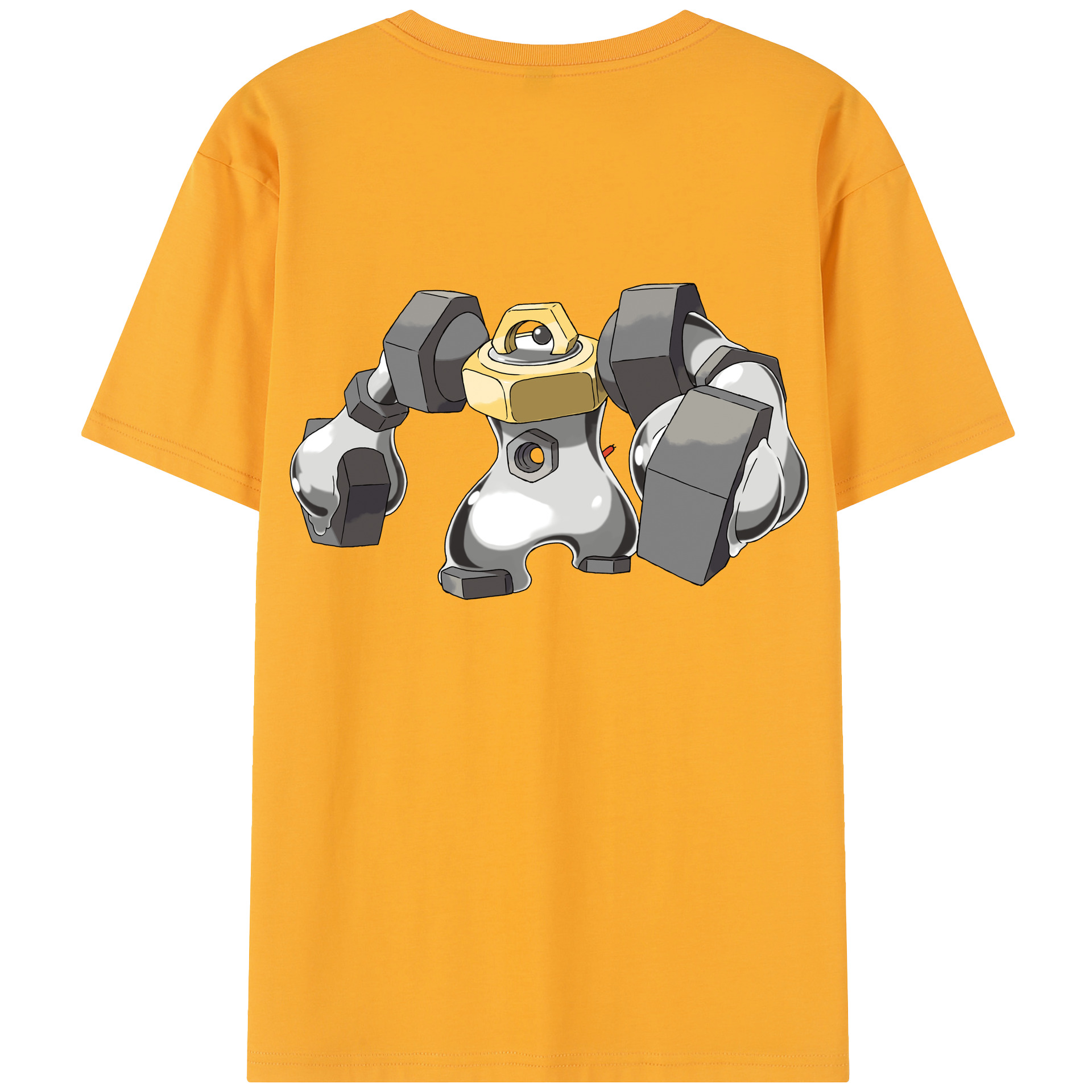 （画像用） ポケットモンスター Pokémon 綿100％半袖Tシャツ（背面プリント）