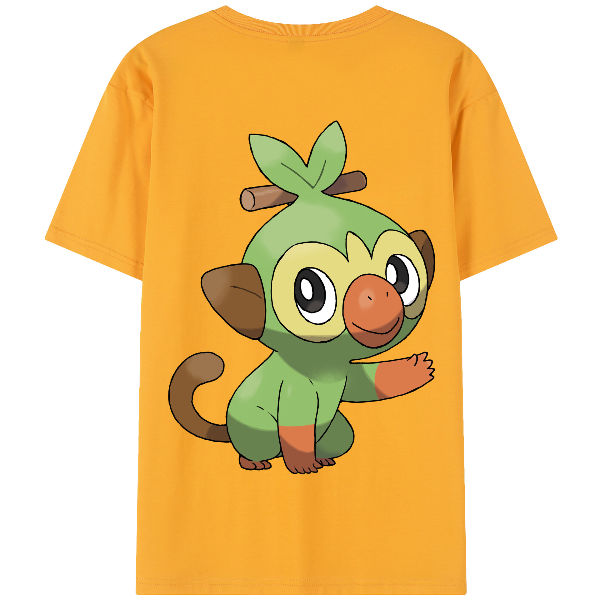 （画像用） ポケットモンスター Pokémon 綿100％半袖Tシャツ（背面プリント）