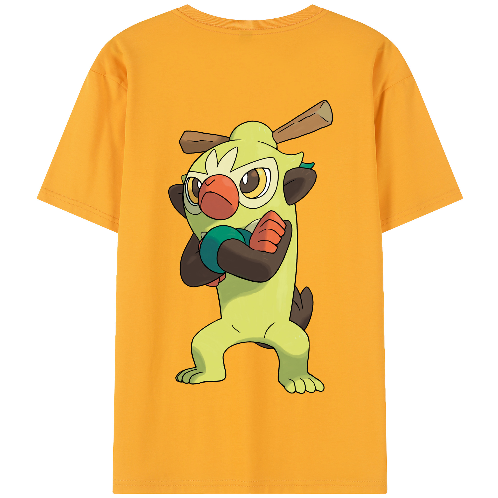 （画像用） ポケットモンスター Pokémon 綿100％半袖Tシャツ（背面プリント）