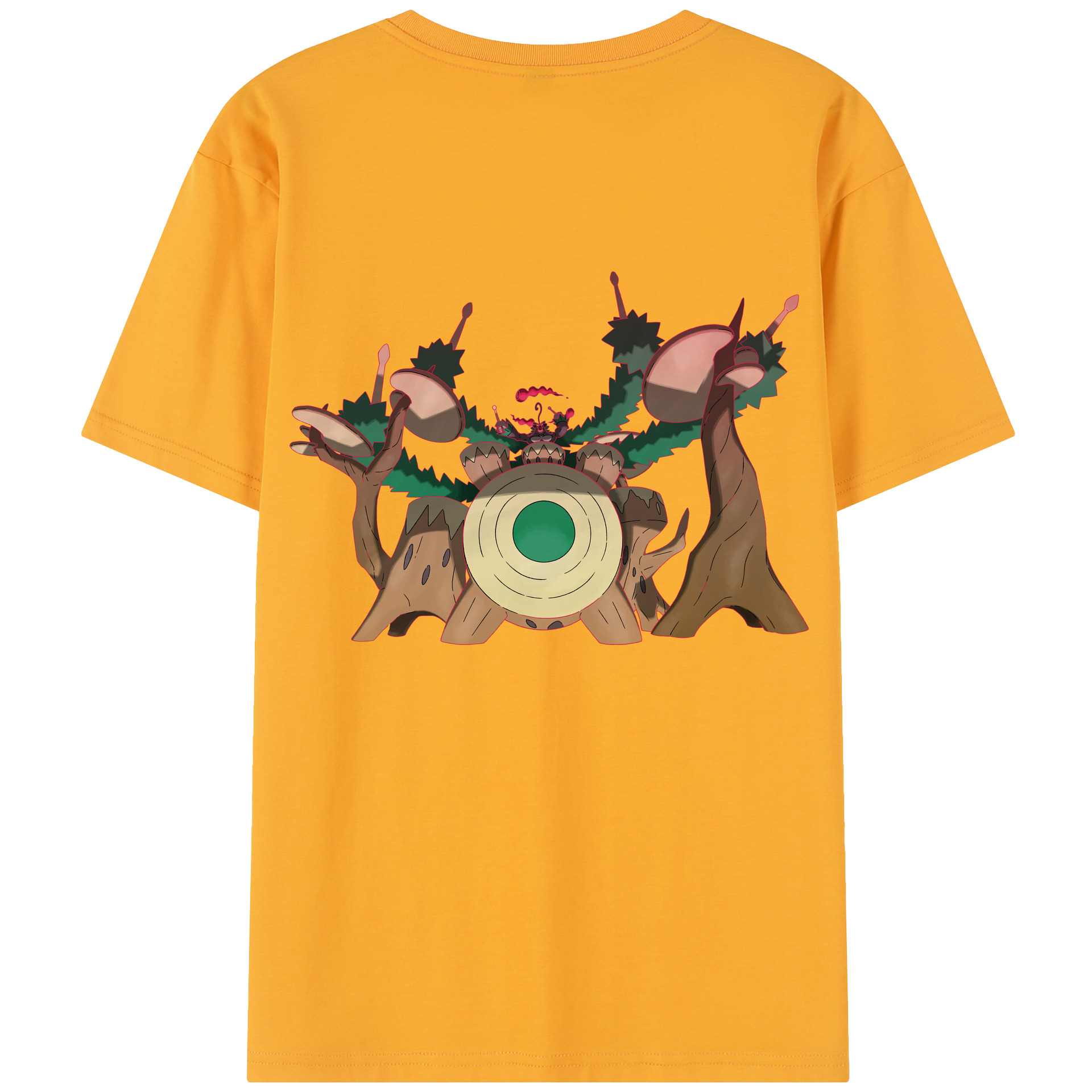 （画像用） ポケットモンスター Pokémon 綿100％半袖Tシャツ（背面プリント）