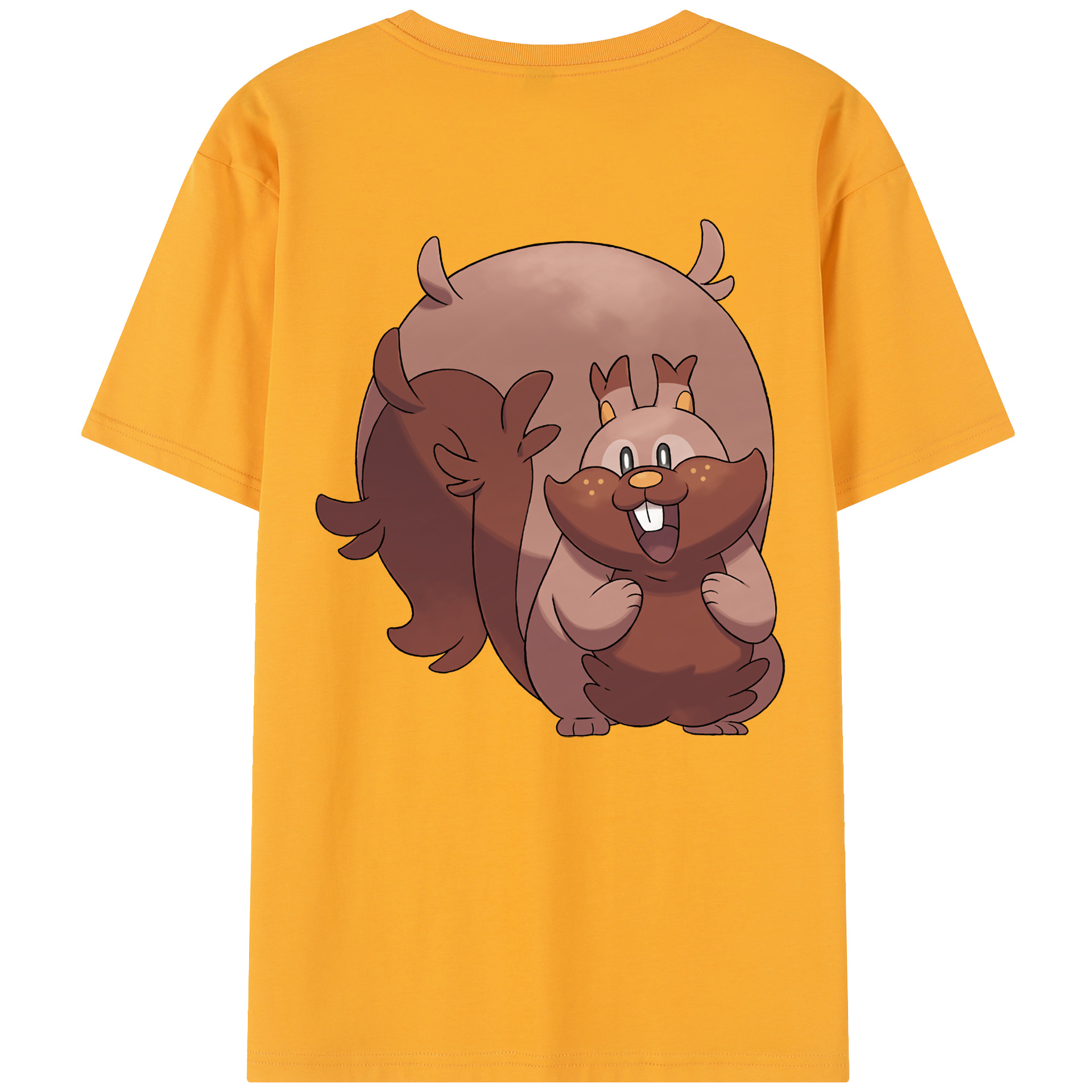 （画像用） ポケットモンスター Pokémon 綿100％半袖Tシャツ（背面プリント）