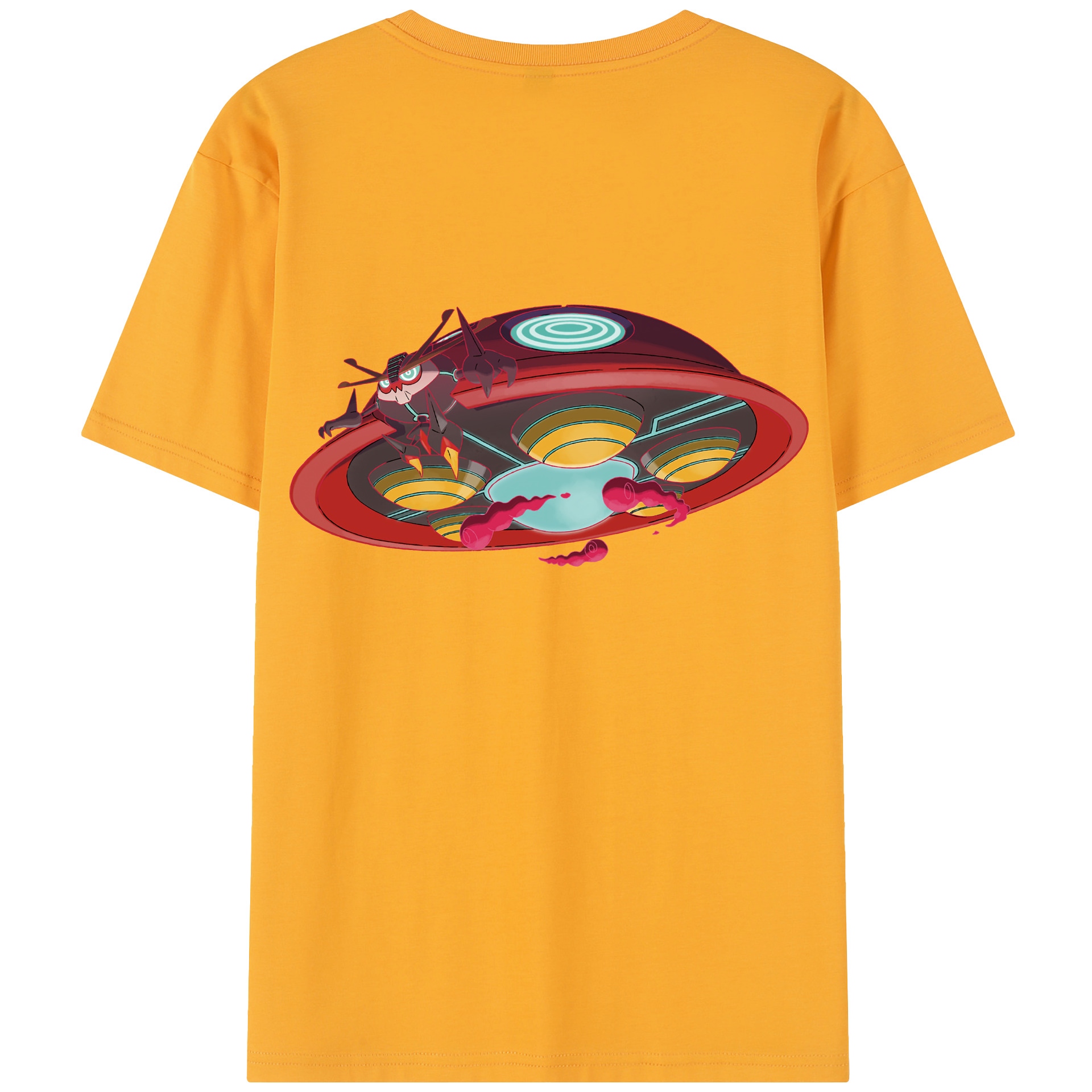 （画像用） ポケットモンスター Pokémon 綿100％半袖Tシャツ（背面プリント）