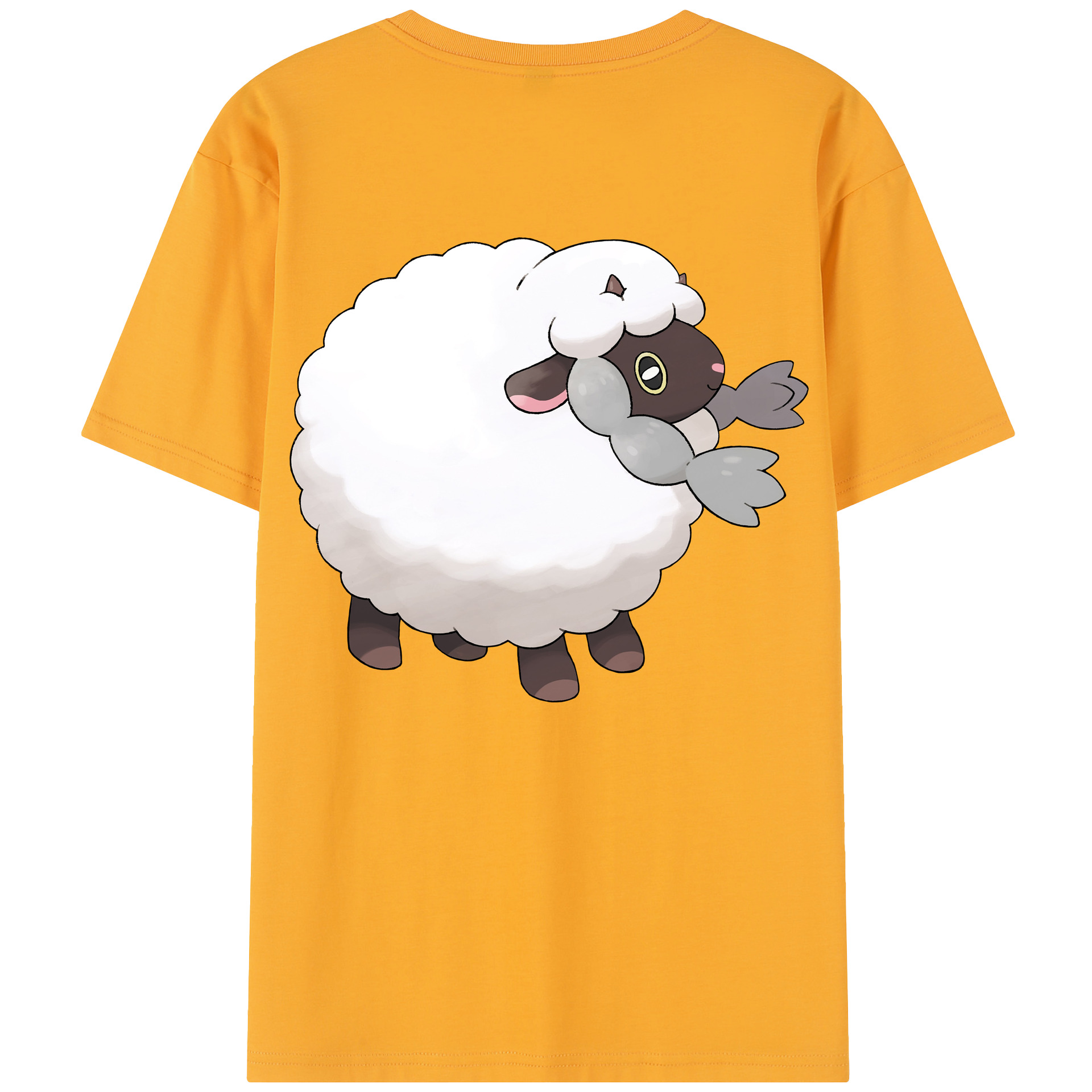 （画像用） ポケットモンスター Pokémon 綿100％半袖Tシャツ（背面プリント）