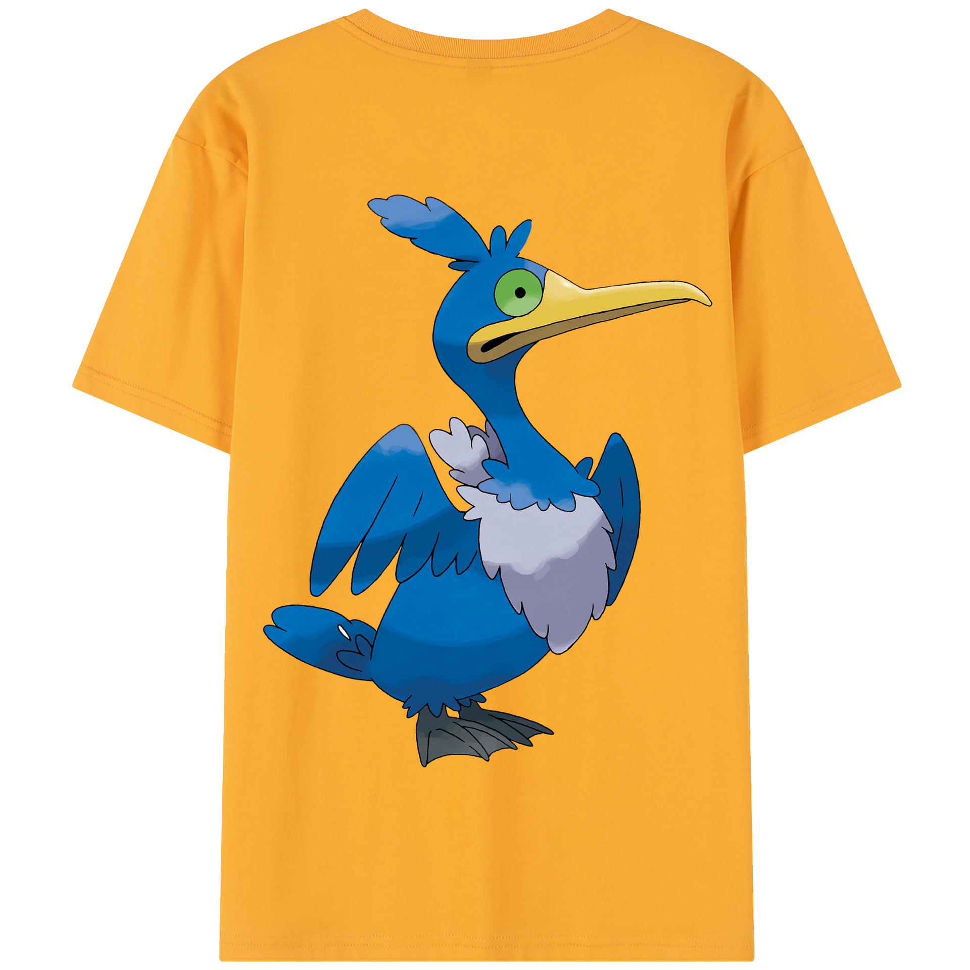 （画像用） ポケットモンスター Pokémon 綿100％半袖Tシャツ（背面プリント）