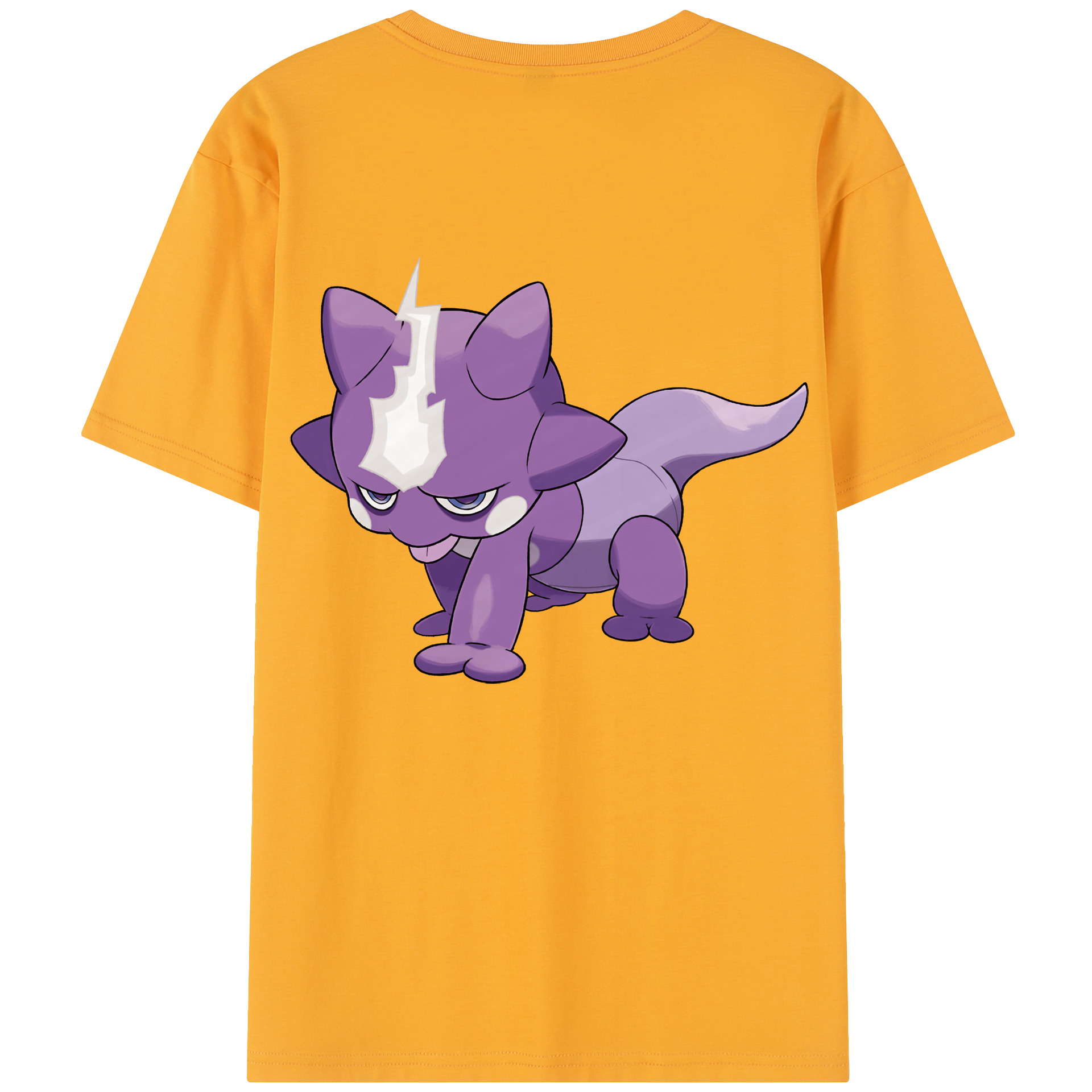（画像用） ポケットモンスター Pokémon 綿100％半袖Tシャツ（背面プリント）