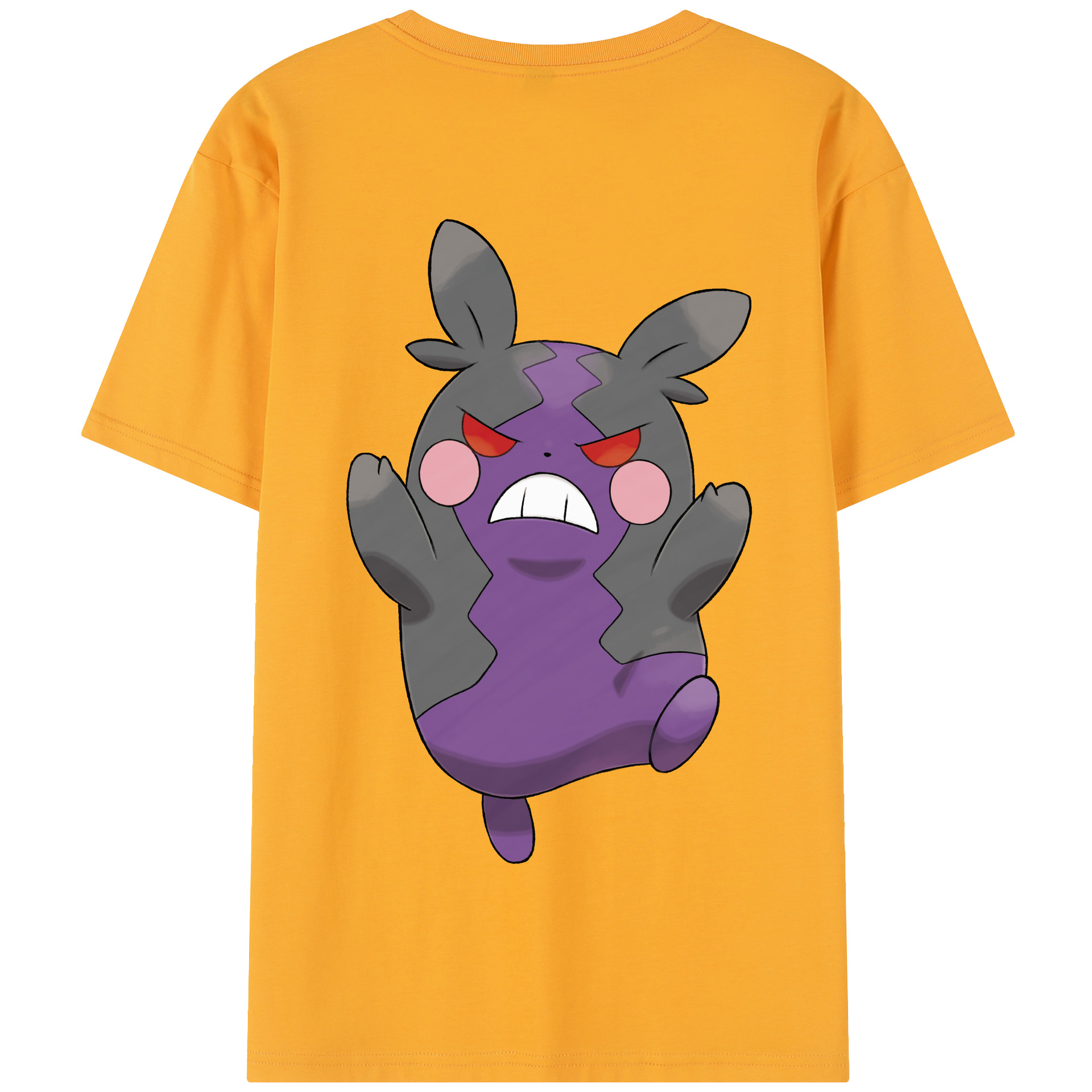 （画像用） ポケットモンスター Pokémon 綿100％半袖Tシャツ（背面プリント）
