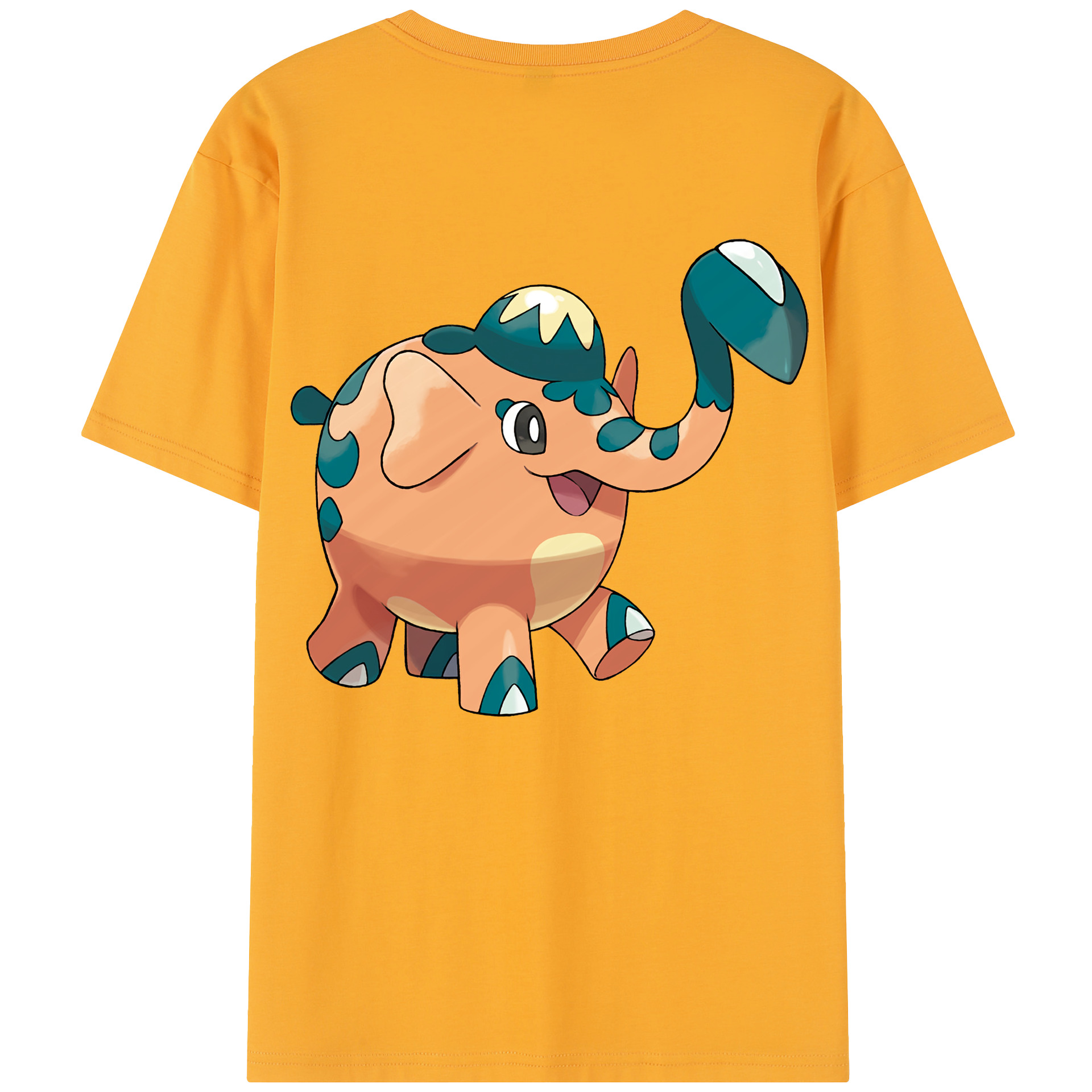 （画像用） ポケットモンスター Pokémon 綿100％半袖Tシャツ（背面プリント）