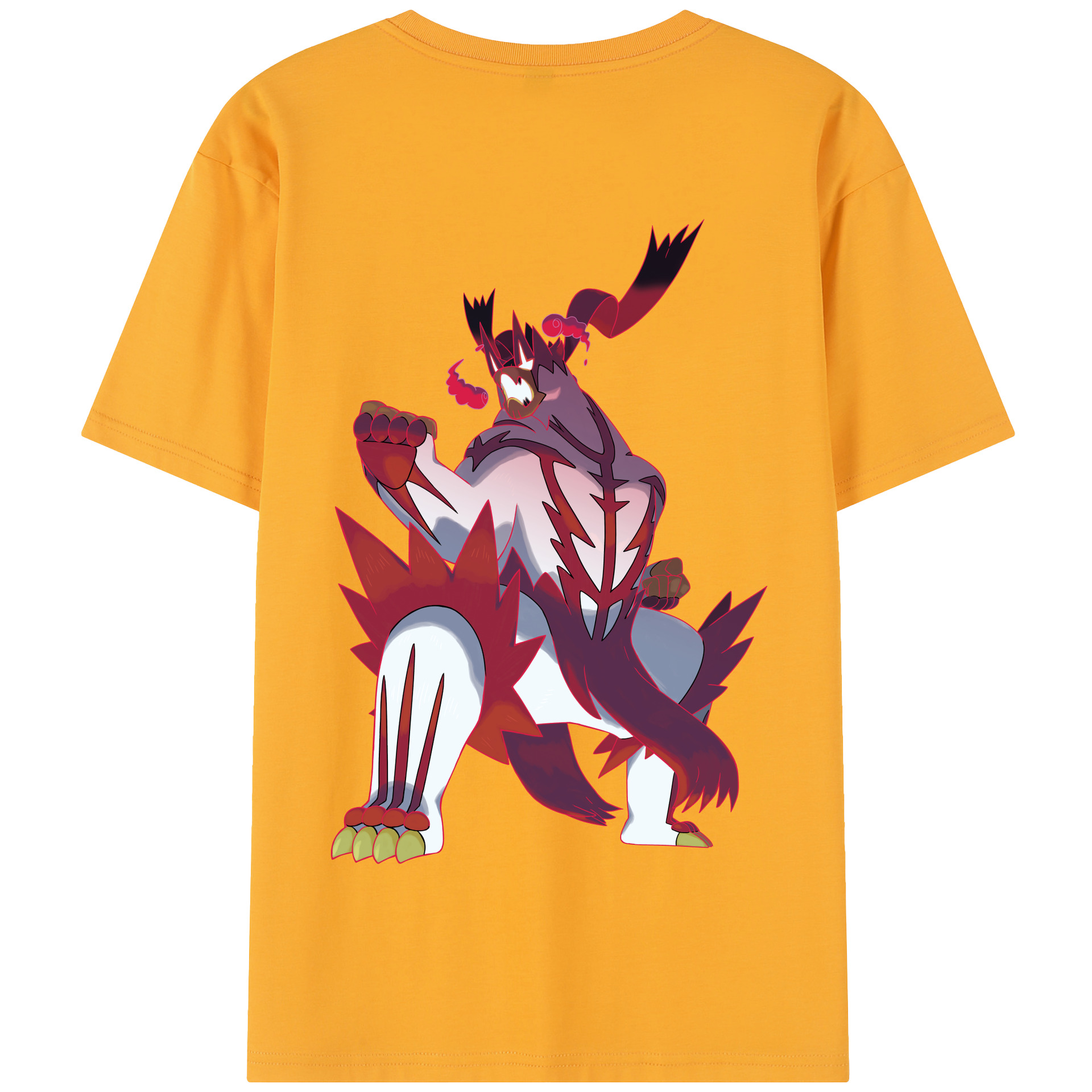 （画像用） ポケットモンスター Pokémon 綿100％半袖Tシャツ（背面プリント）