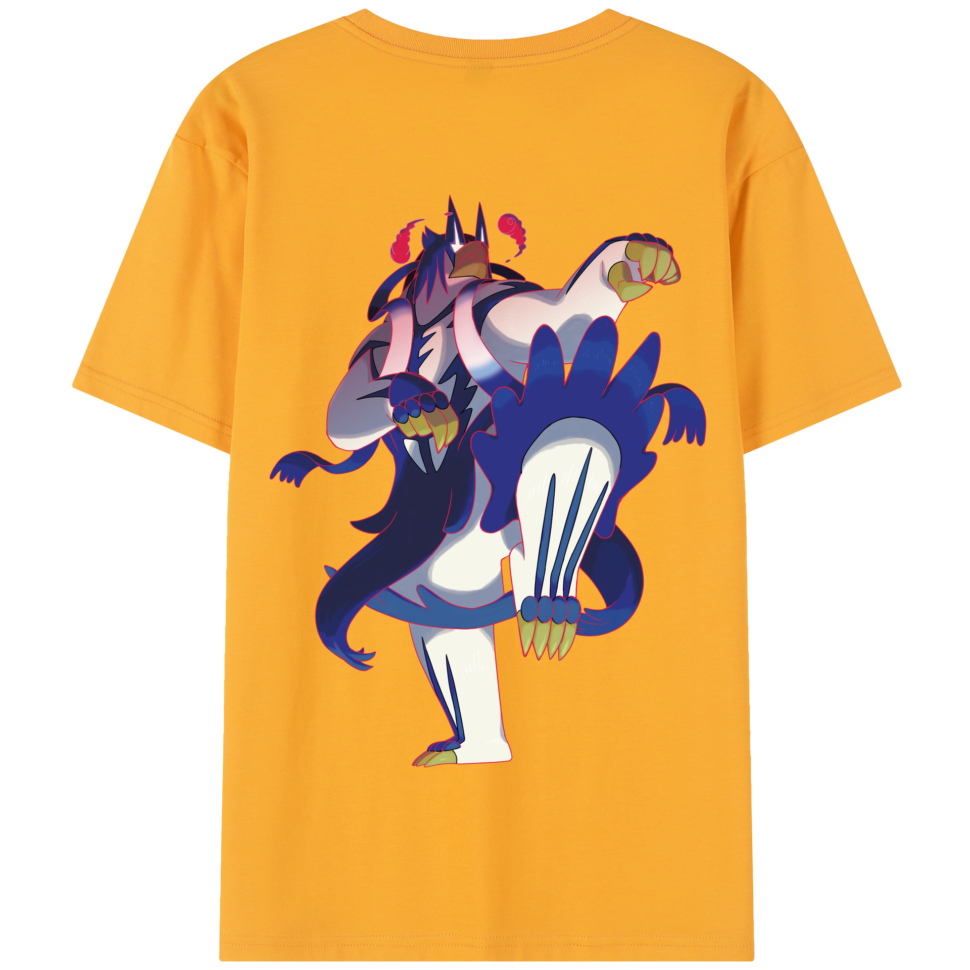 （画像用） ポケットモンスター Pokémon 綿100％半袖Tシャツ（背面プリント）