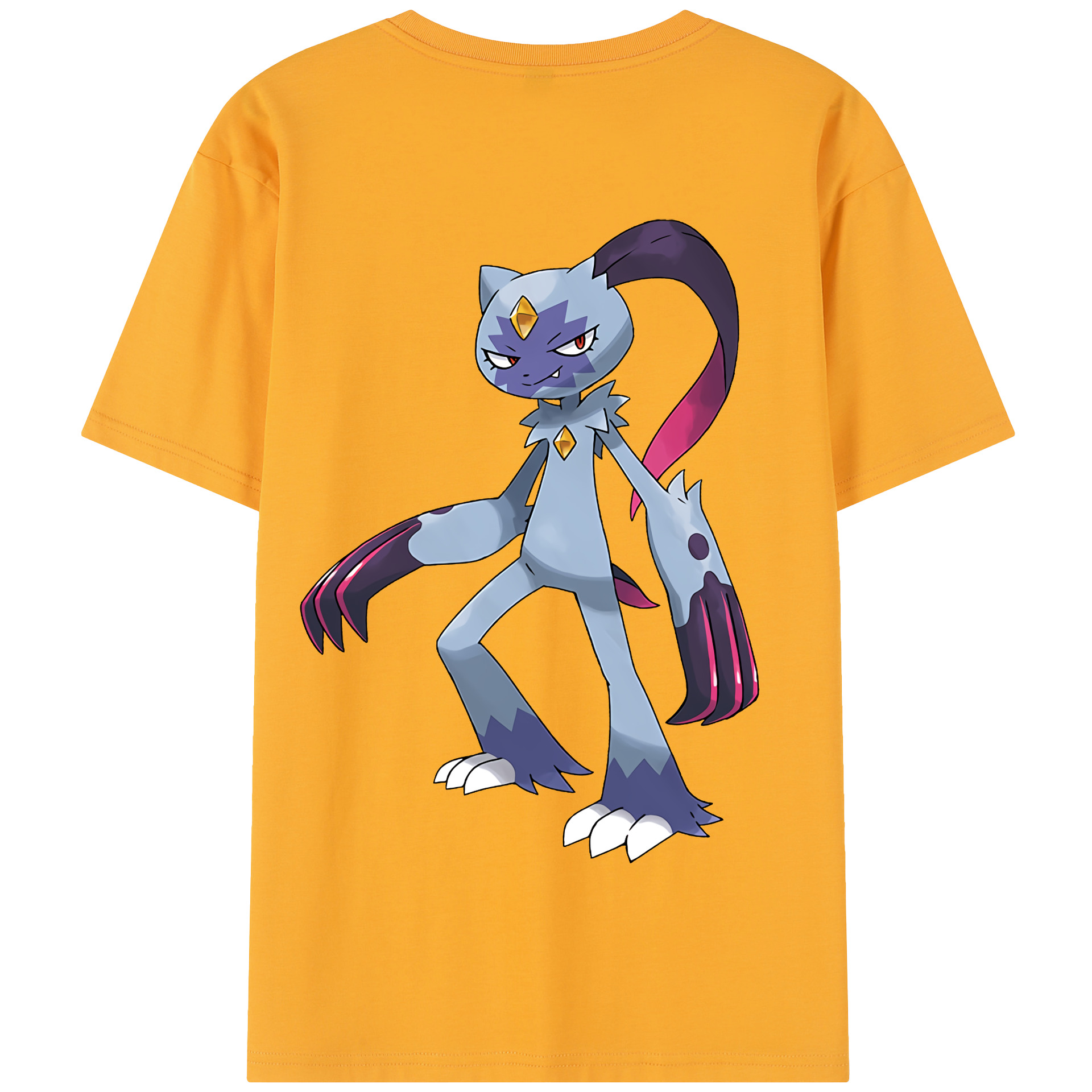 （画像用） ポケットモンスター Pokémon 綿100％半袖Tシャツ（背面プリント）