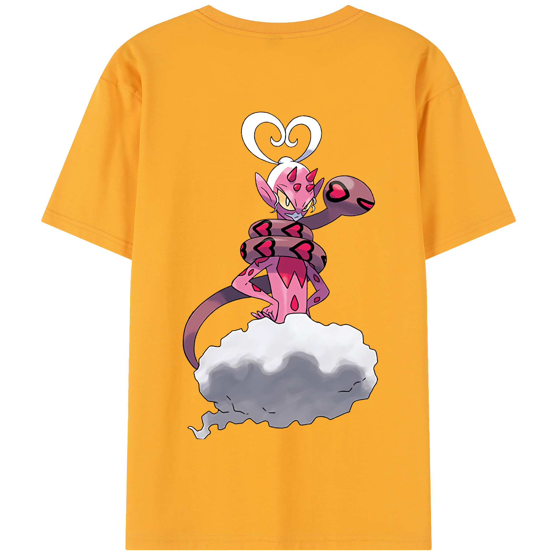 （画像用） ポケットモンスター Pokémon 綿100％半袖Tシャツ（背面プリント）