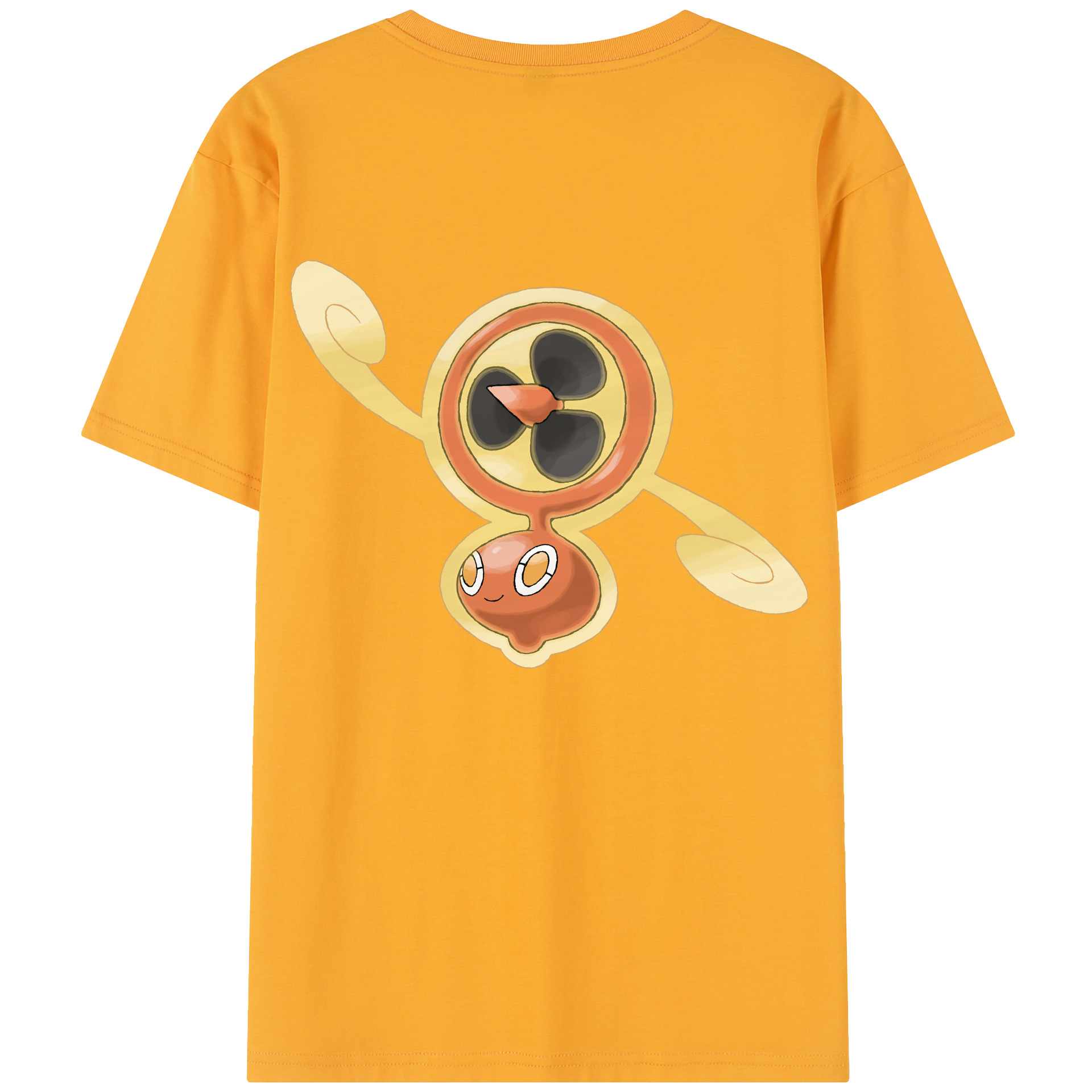 （画像用） ポケットモンスター Pokémon 綿100％半袖Tシャツ（背面プリント）