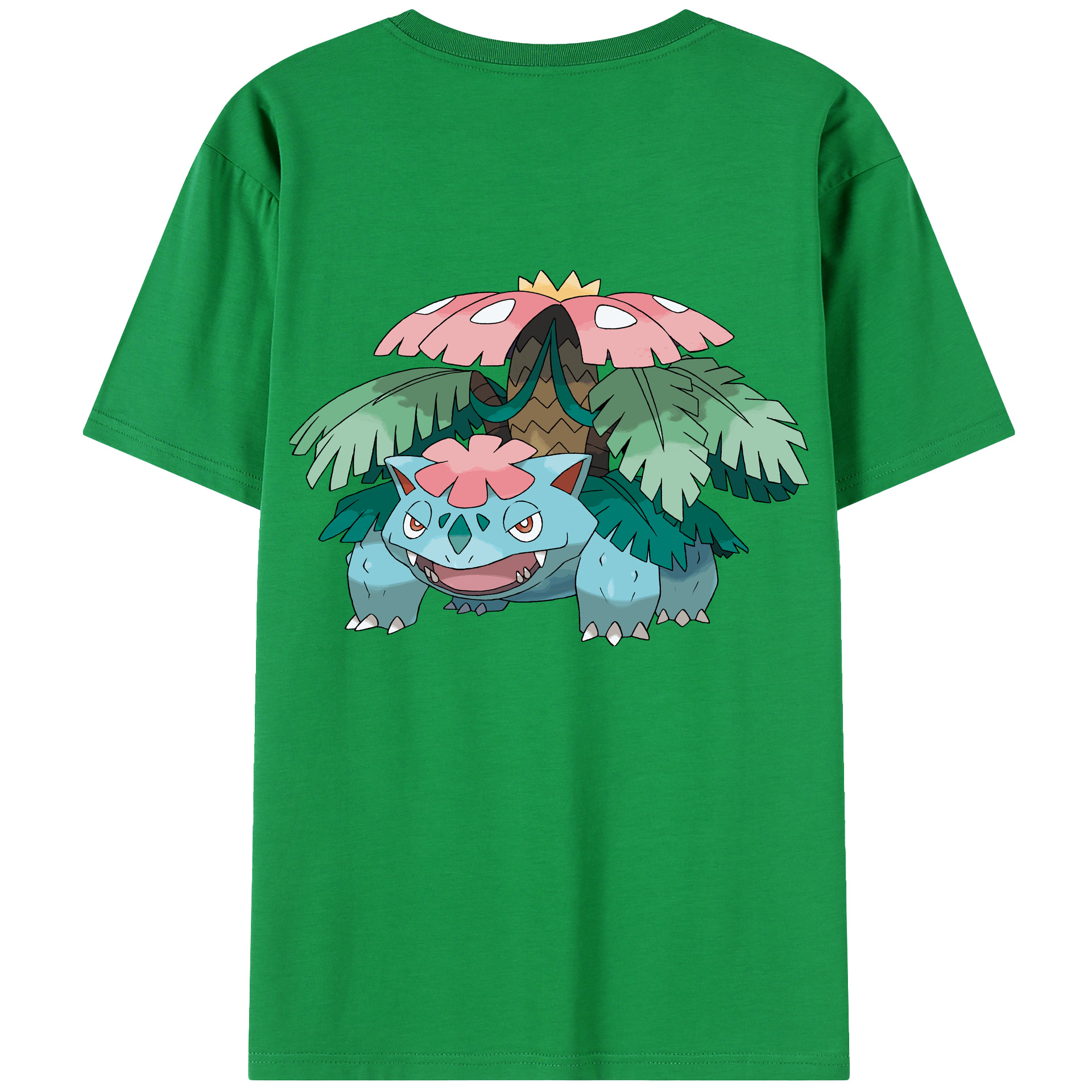 （画像用） ポケットモンスター Pokémon 綿100％半袖Tシャツ（背面プリント）