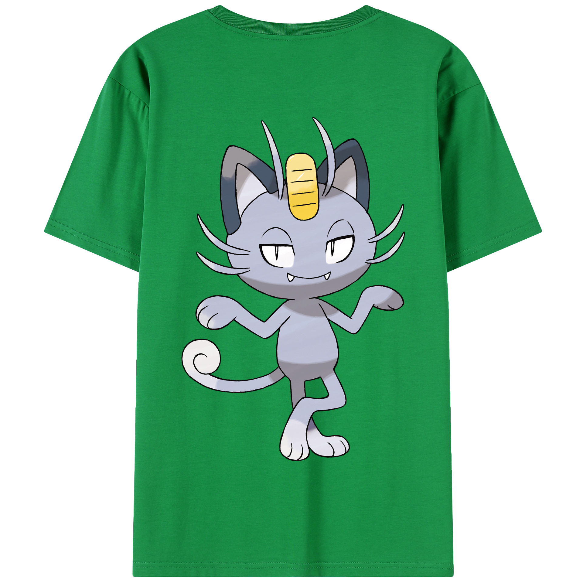 （画像用） ポケットモンスター Pokémon 綿100％半袖Tシャツ（背面プリント）