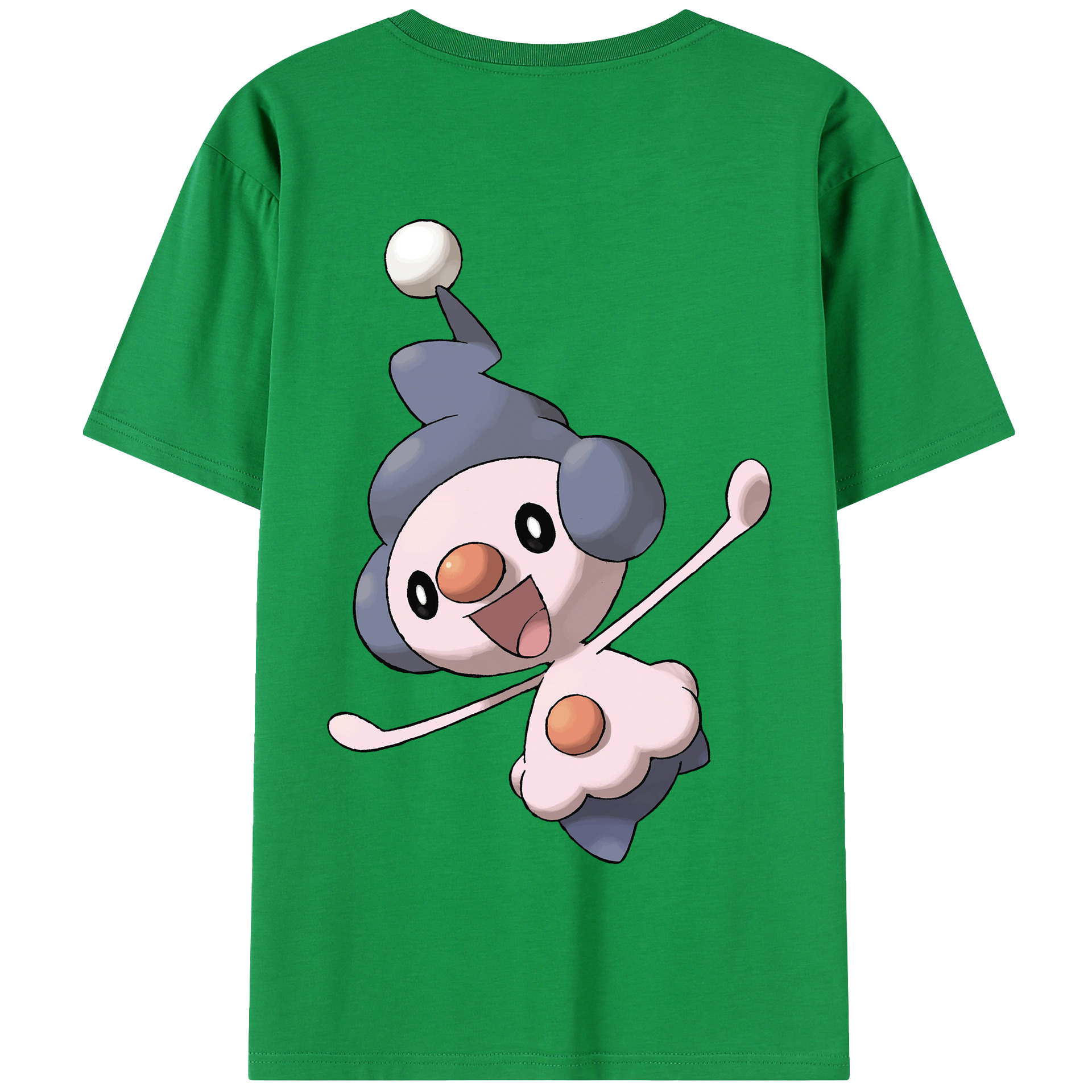 （画像用） ポケットモンスター Pokémon 綿100％半袖Tシャツ（背面プリント）