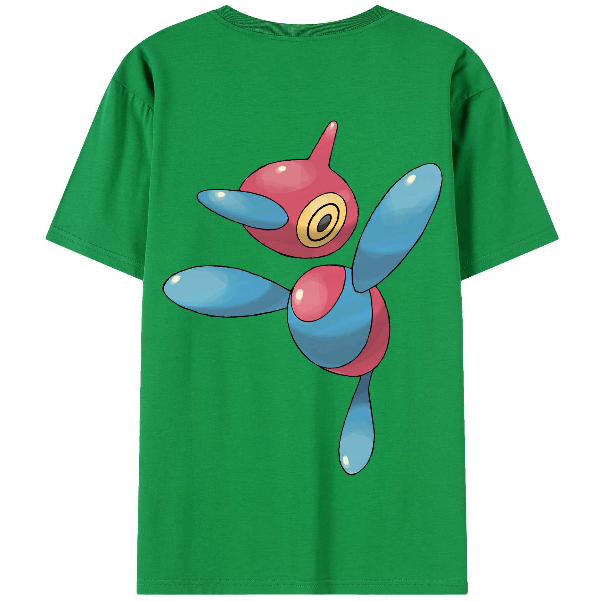 （画像用） ポケットモンスター Pokémon 綿100％半袖Tシャツ（背面プリント）