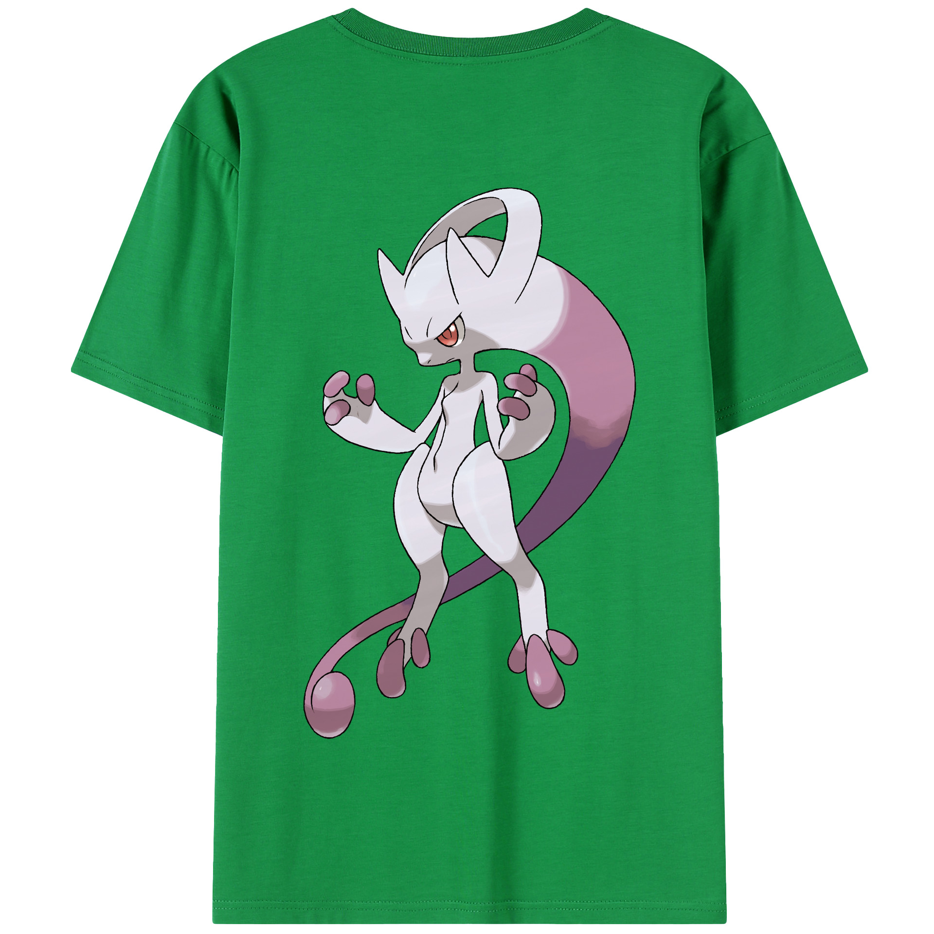 （画像用） ポケットモンスター Pokémon 綿100％半袖Tシャツ（背面プリント）