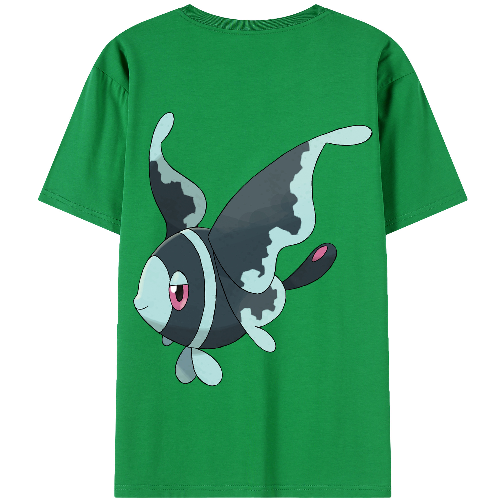（画像用） ポケットモンスター Pokémon 綿100％半袖Tシャツ（背面プリント）
