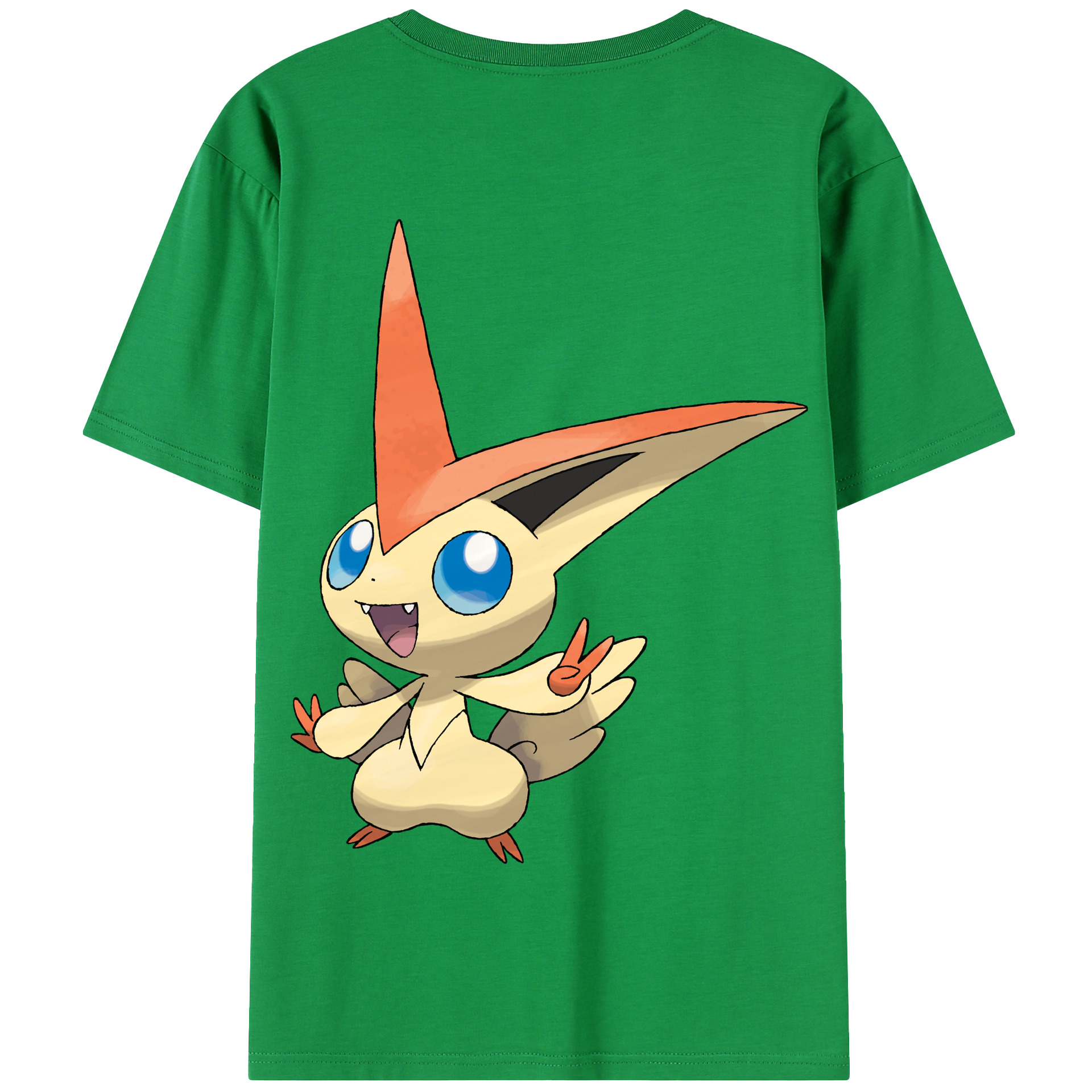 （画像用） ポケットモンスター Pokémon 綿100％半袖Tシャツ（背面プリント）